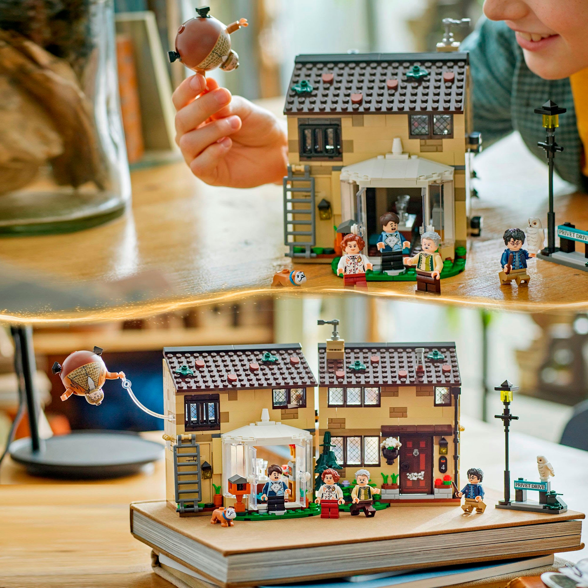 LEGO® Konstruktionsspielsteine »Ligusterweg: Tante Magdas Besuch (76451), LEGO Harry Potter™« Made in Europe