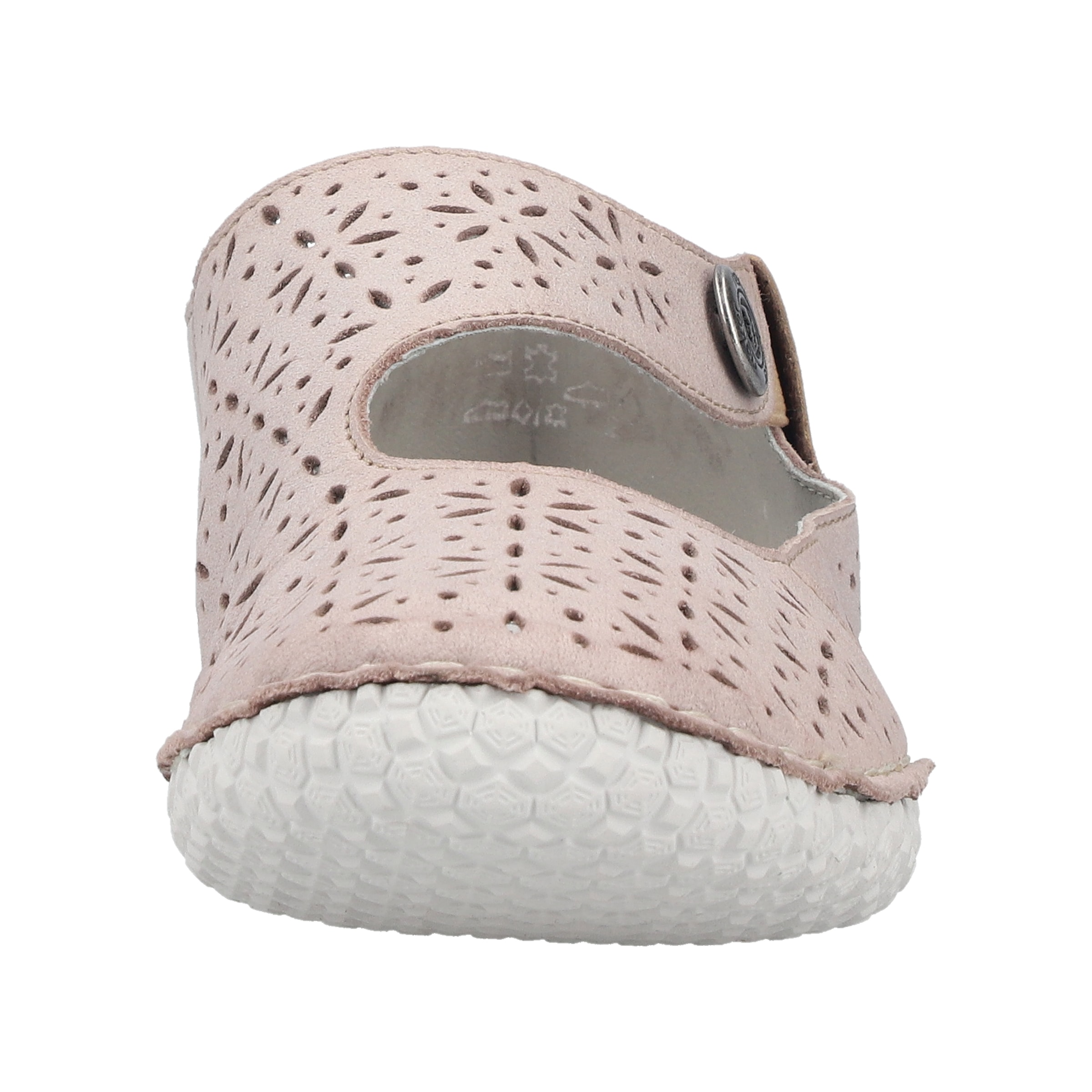 Rieker Ballerines à lanières  Mule, slipper avec perforations à la mode