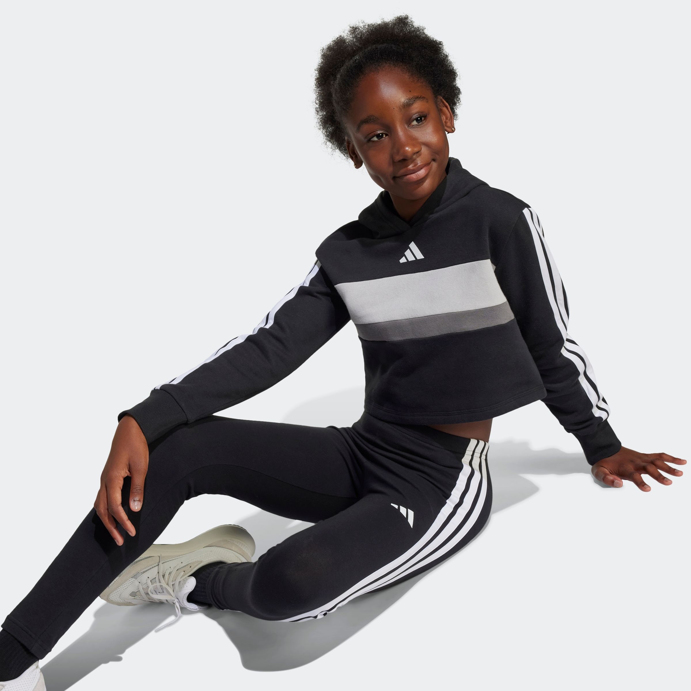 adidas Sportswear Trainingsanzug »JG 3S TIB FL ST« 2 Stk.