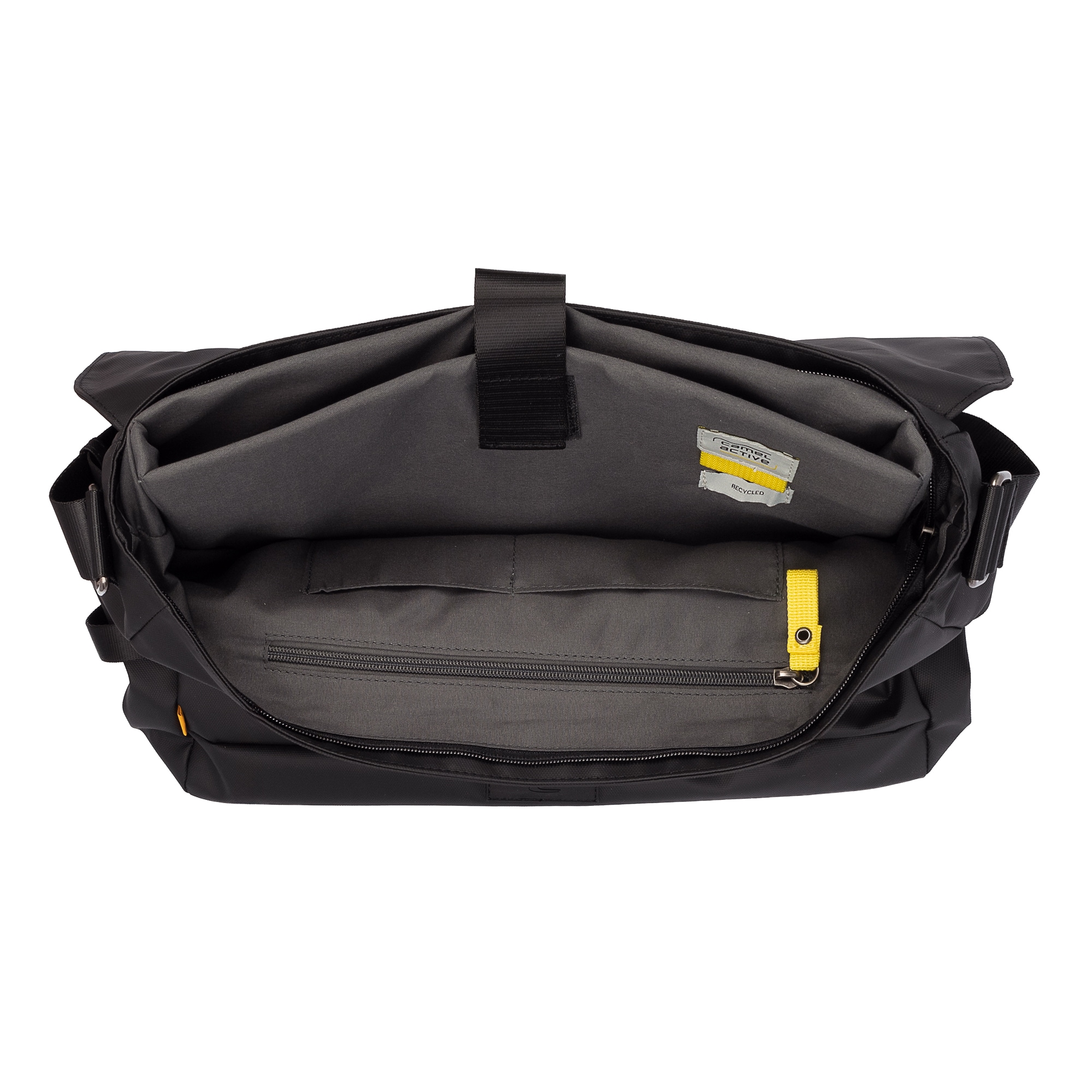 camel active Messenger Bag »Explore« Herren Umhängetasche mit reflektierende Reissverschlüsse