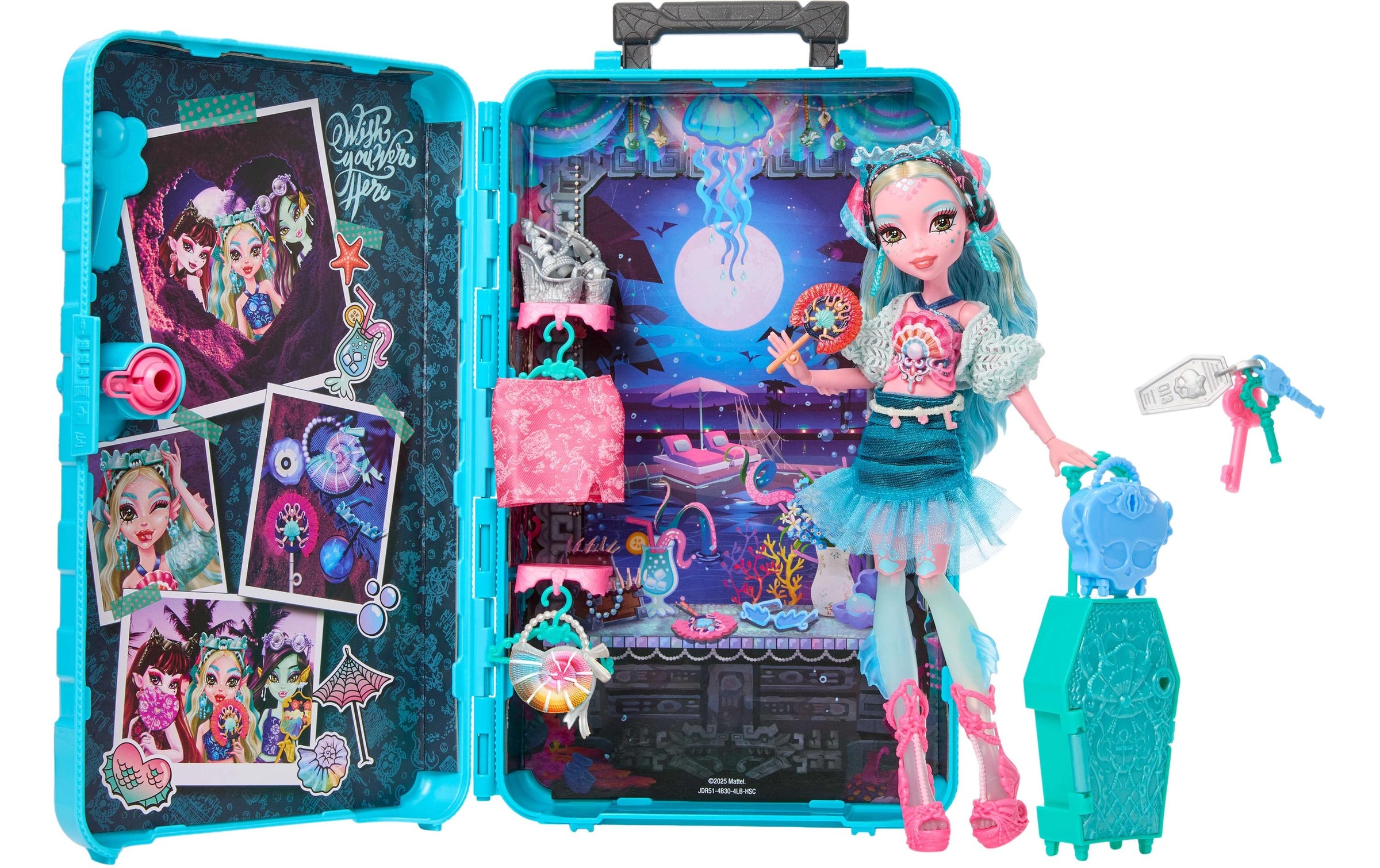 MonsterHigh™ Poupée à habiller »Monster High Verborgene Schätze Oase Lagoona«
