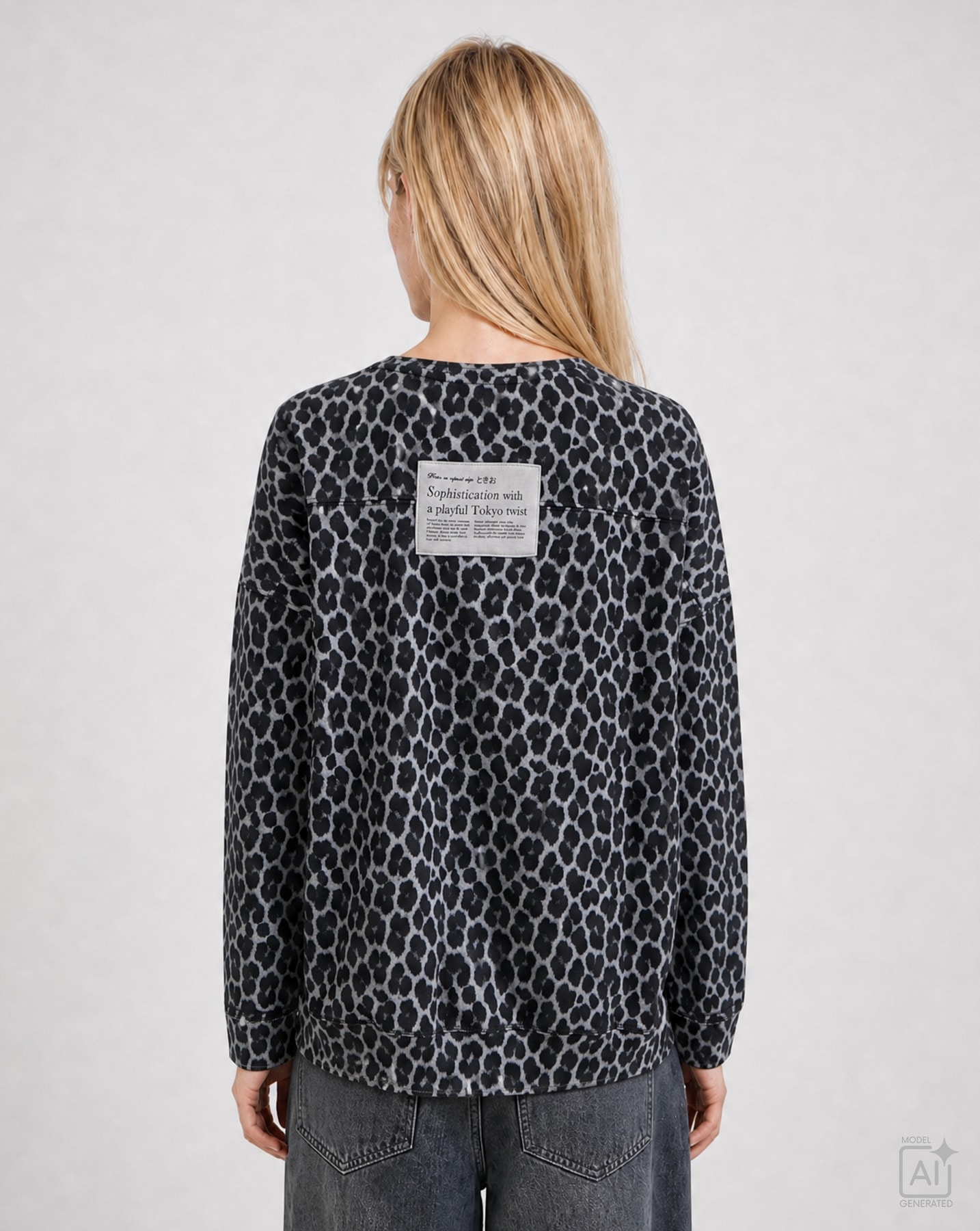 Smith & Soul Sweat-shirt , Avec imprimé intégral, oversize
