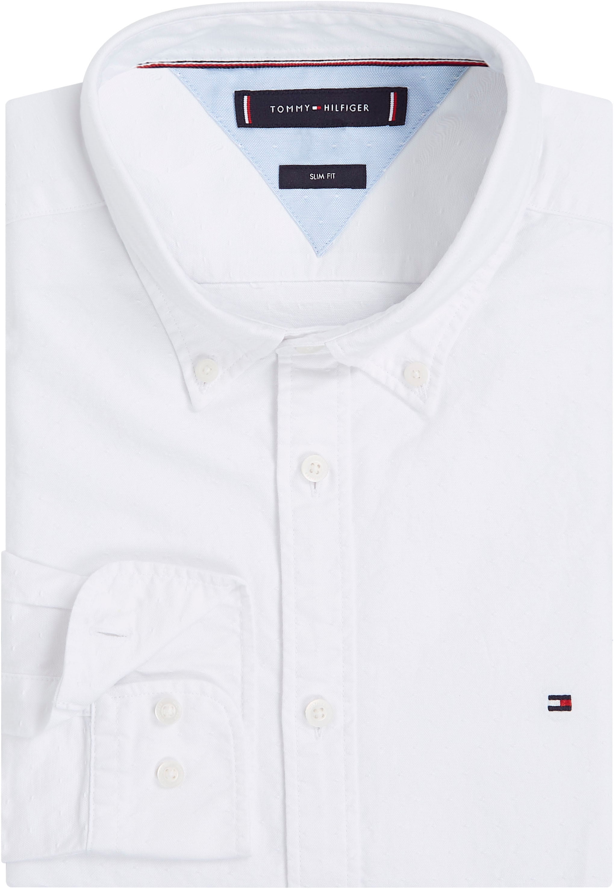Tommy Hilfiger Chemise à manches longues »OXFORD DOBBY Slim Fit SHIRT«
