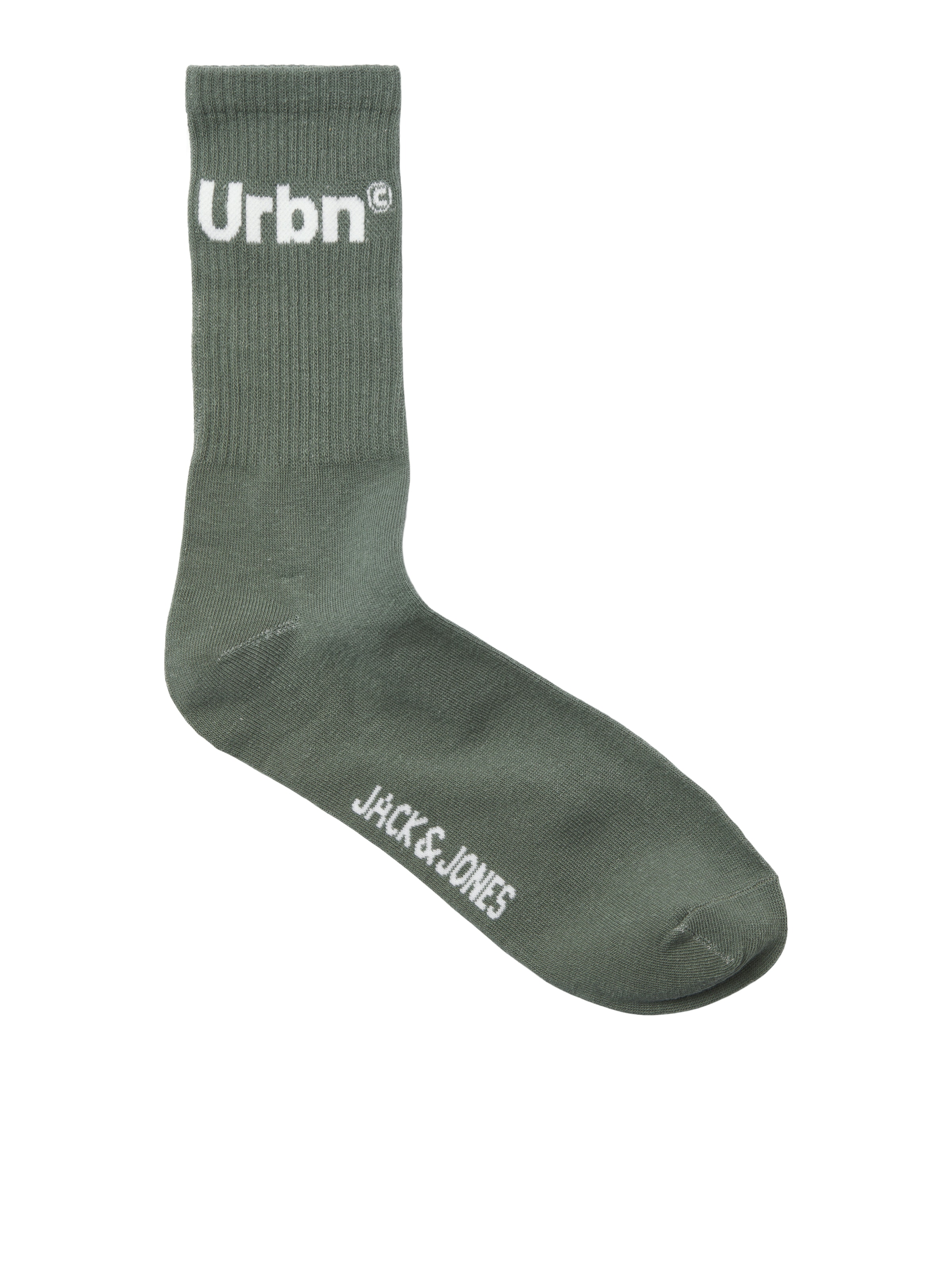Jack & Jones Freizeitsocken »JACURBN TENNIS SOCKS 3 PACK SN« Packung, 3 Paar tlg. mit Schriftzug