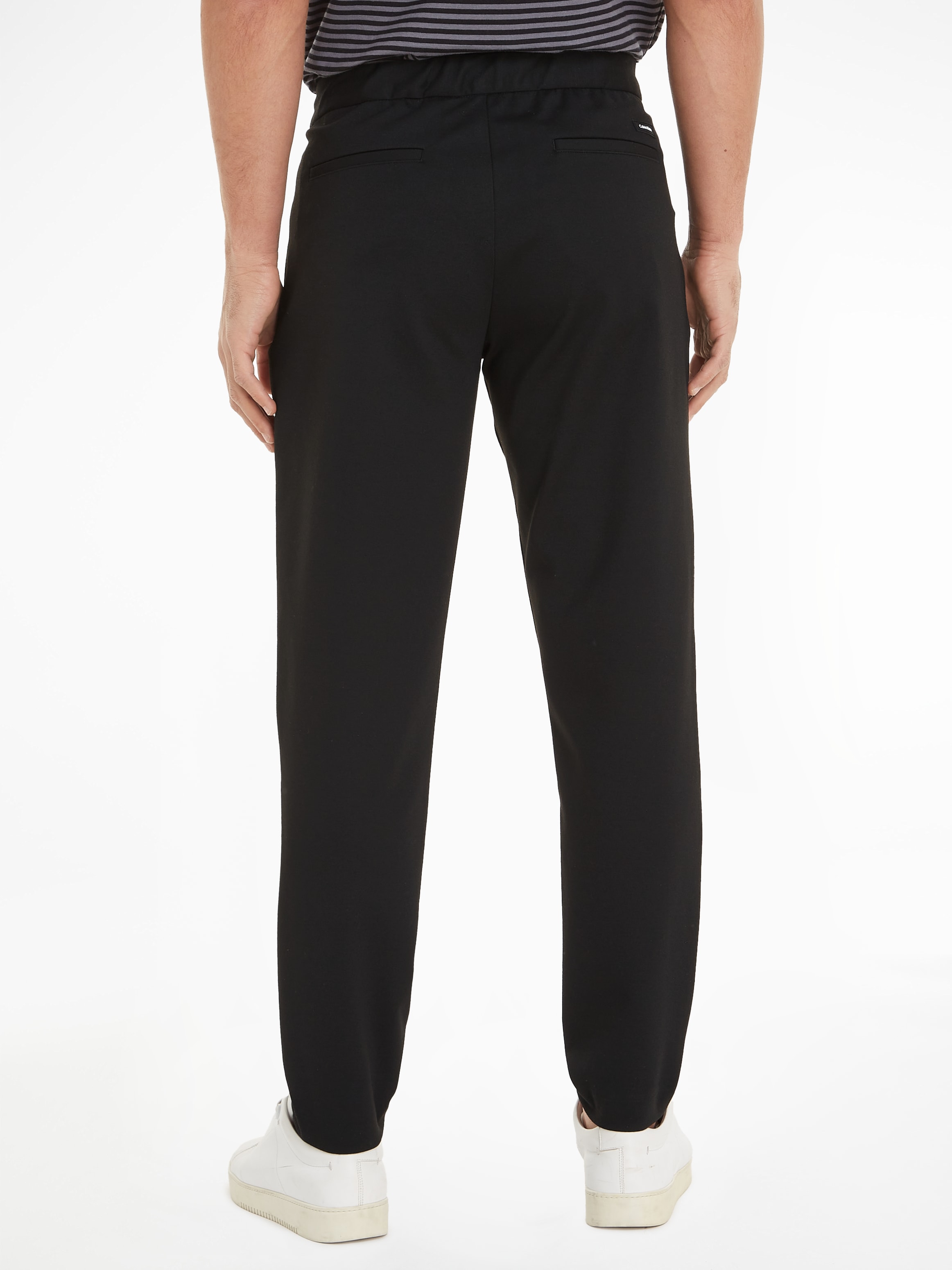 Calvin Klein Chinohose »COMFORT KNIT TAPERED PLEAT«