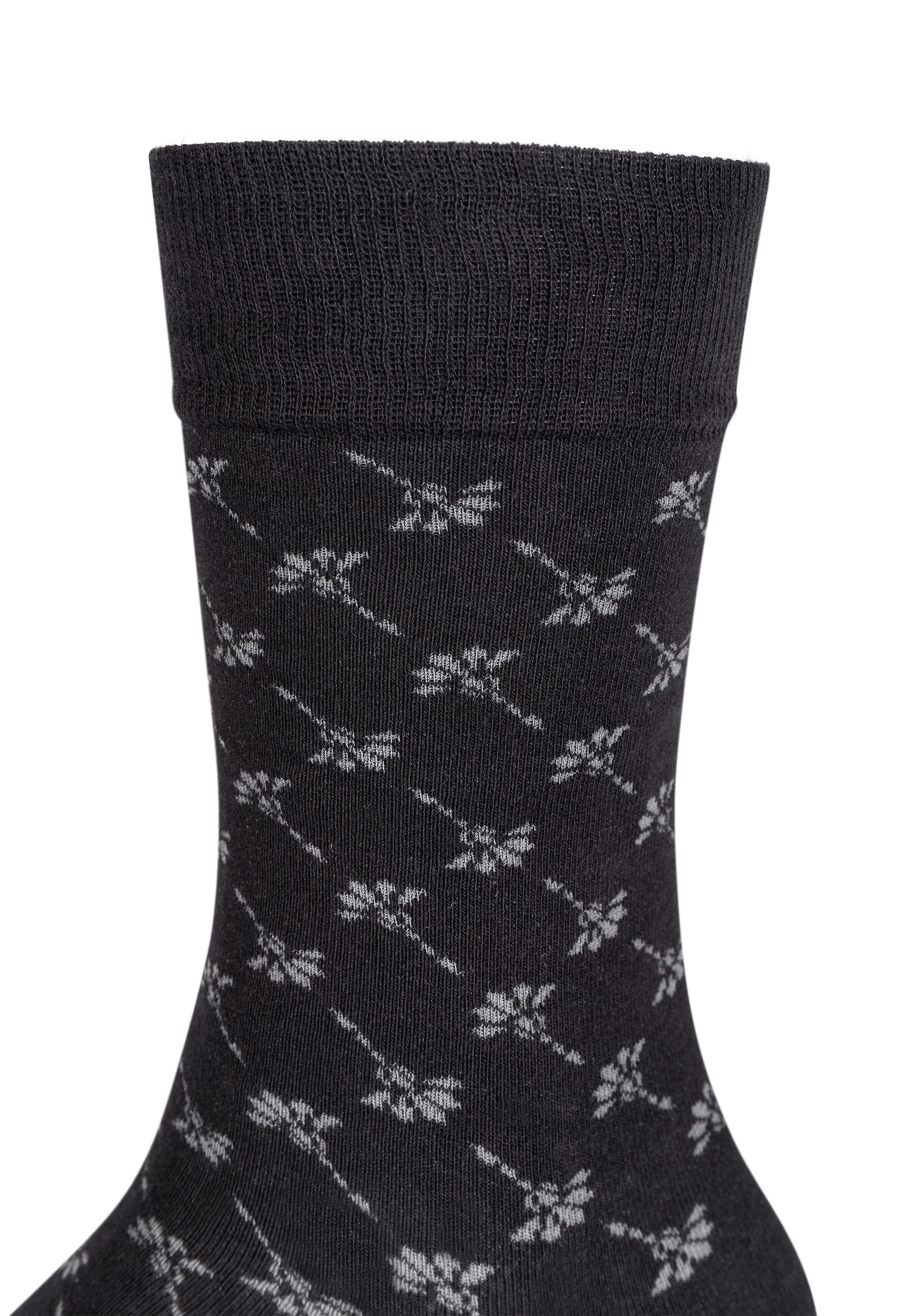 JOOP! Socken 2 Paar,  mit OCS-zertifizierter Baumwolle, feine Strickqualität auf 200 Nadeln