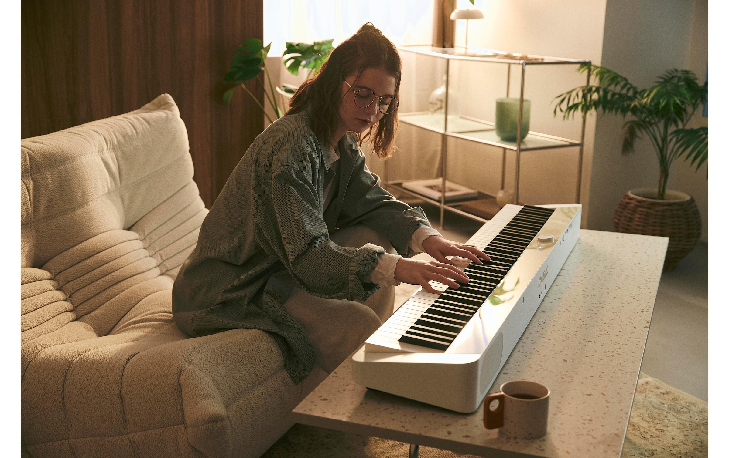 CASIO Digitalpiano »Privia PX-S1100 Mellow Limited«