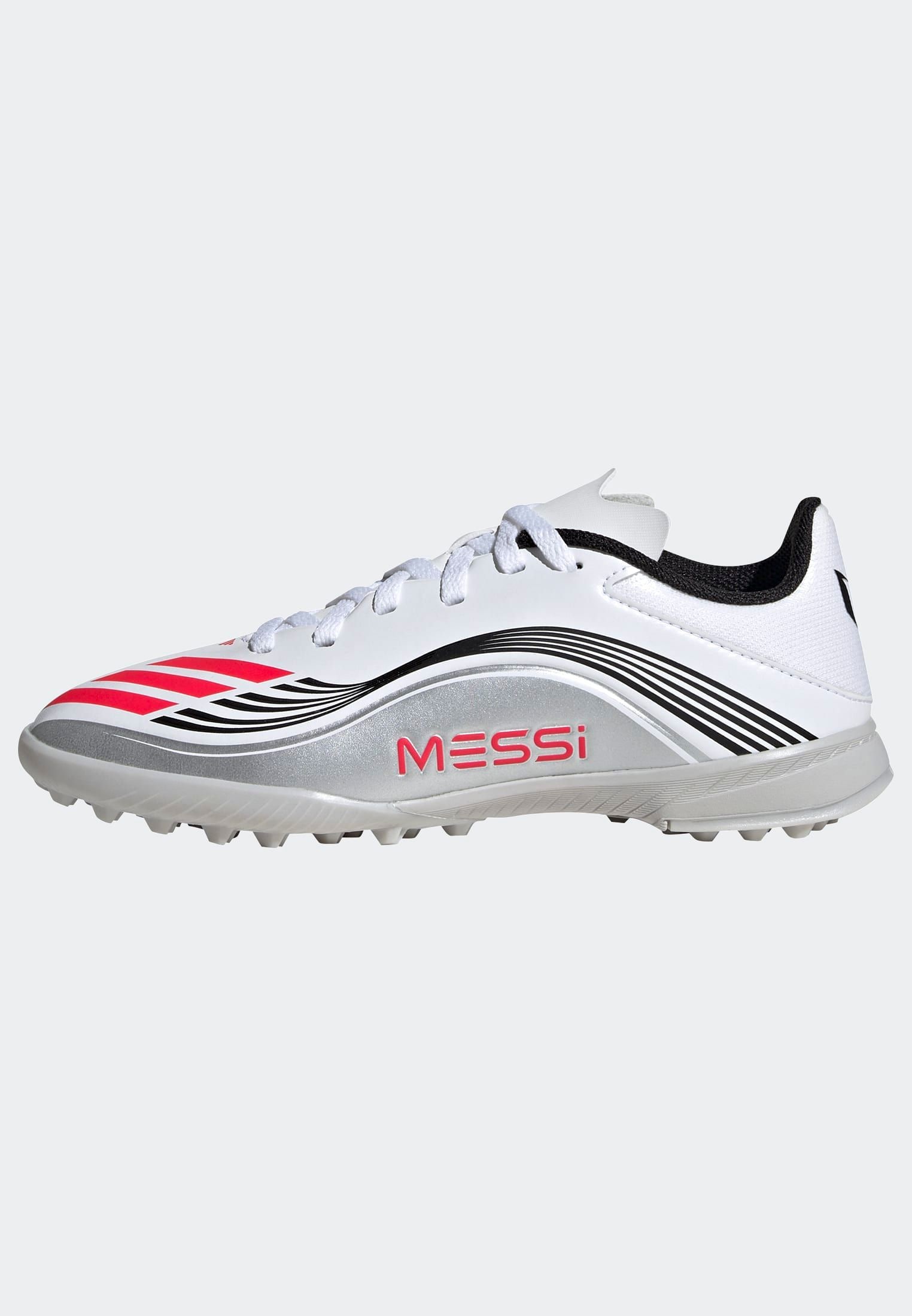 adidas Performance Fussballschuh »F50 MESSI LEAGUE KIDS TF«, geeignet für harte Untergründe Asche und Kunstrasen