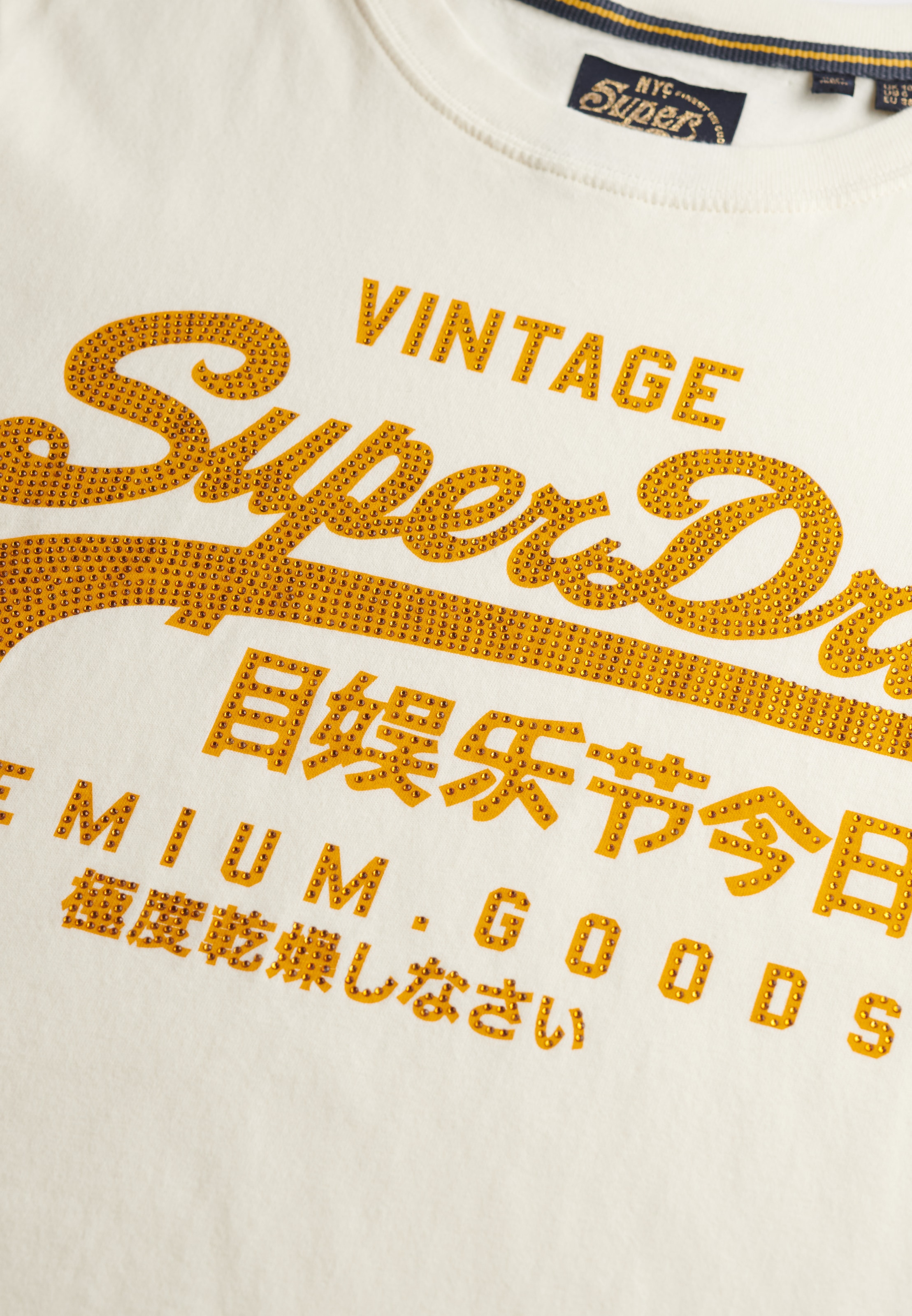 Superdry Print-Shirt »EMBELLISHED VL RELAXED TEE«
