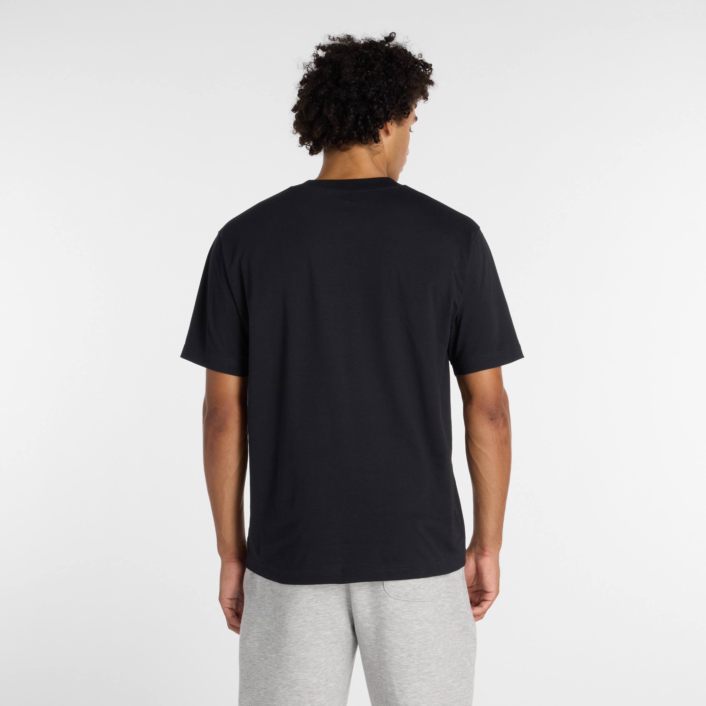 New Balance T-shirt fonctionnel Kurzarm, für Sport- und Outdooraktivitäten, Rundhalsausschnitt