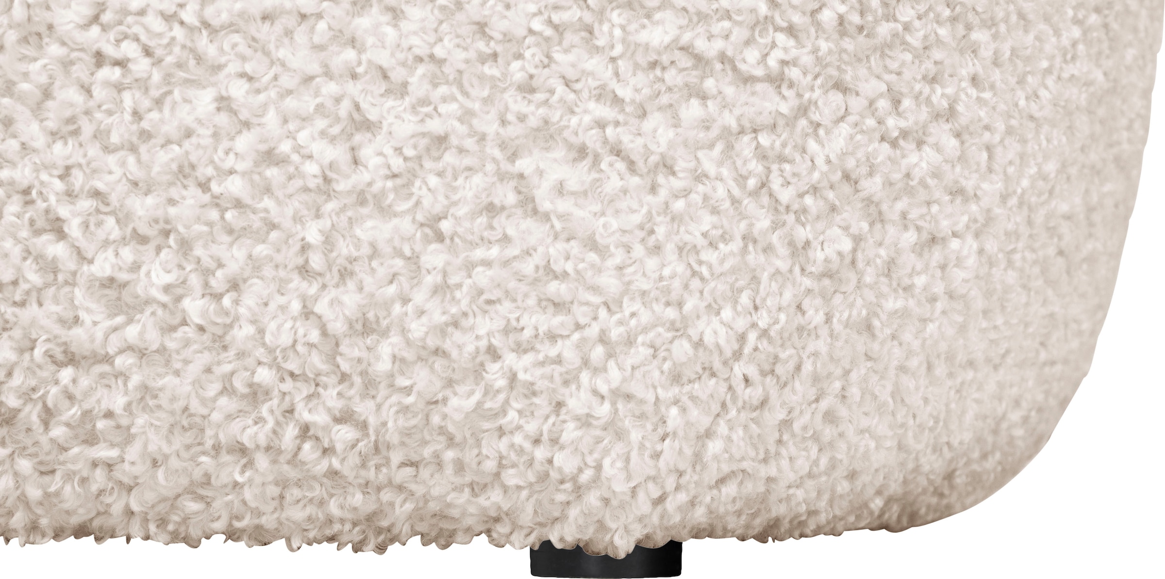 LeGer Home by Lena Gercke Big-Sofa »YANI Designersofa, organische Form, Masse B/T/H: 240/64/81 cm«, mit Wellenunterfederung, auch in Bouclé, passend zur Serie