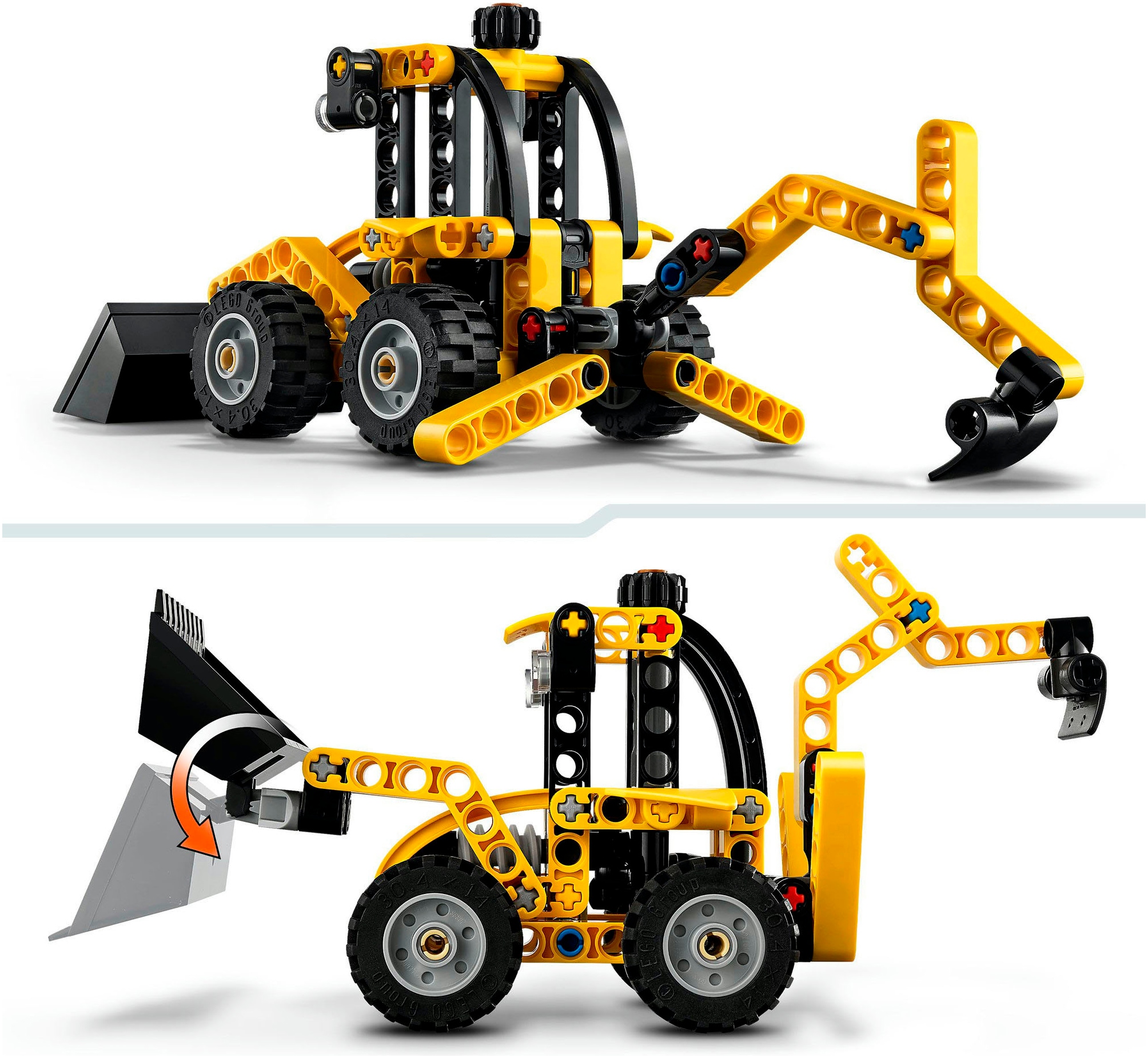 LEGO® Pions de construction »Baggerlader (42197), LEGO Technic« Made in Europe
