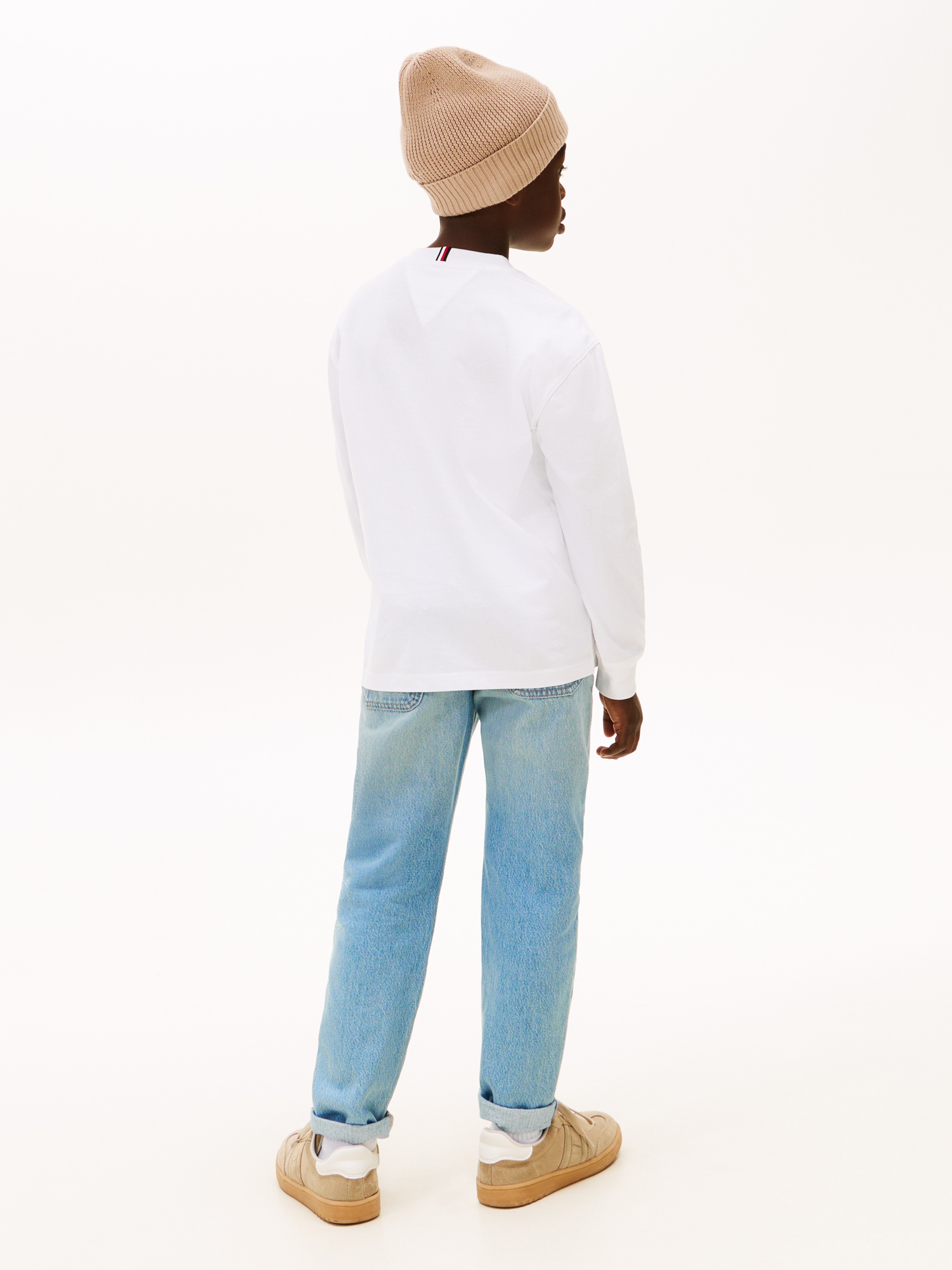 Tommy Hilfiger T-shirt à manches longues Regular fit, für Kinder bis 16 Jahre