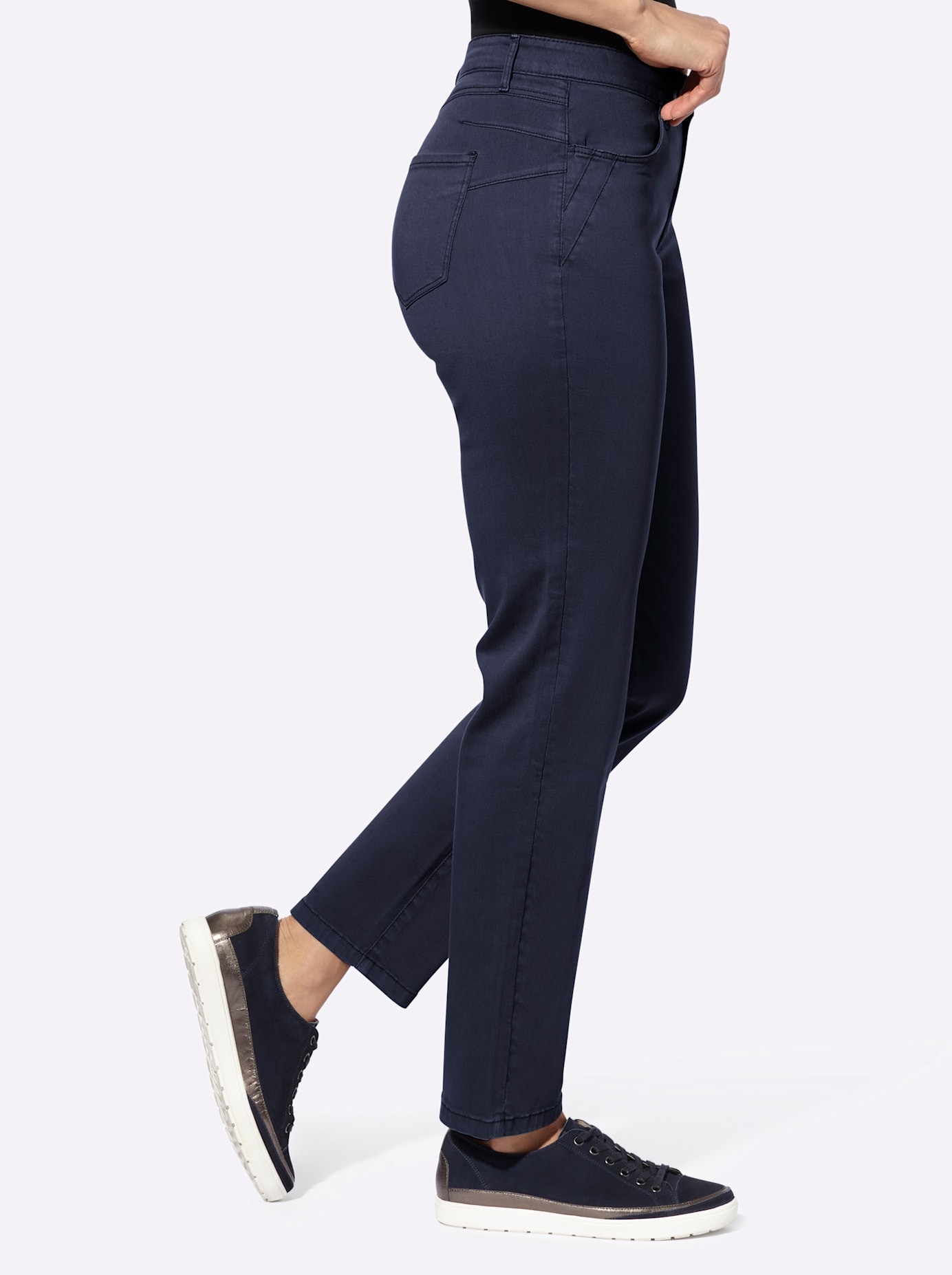 Casual Looks Bequeme Jeans, (1 tlg.)
