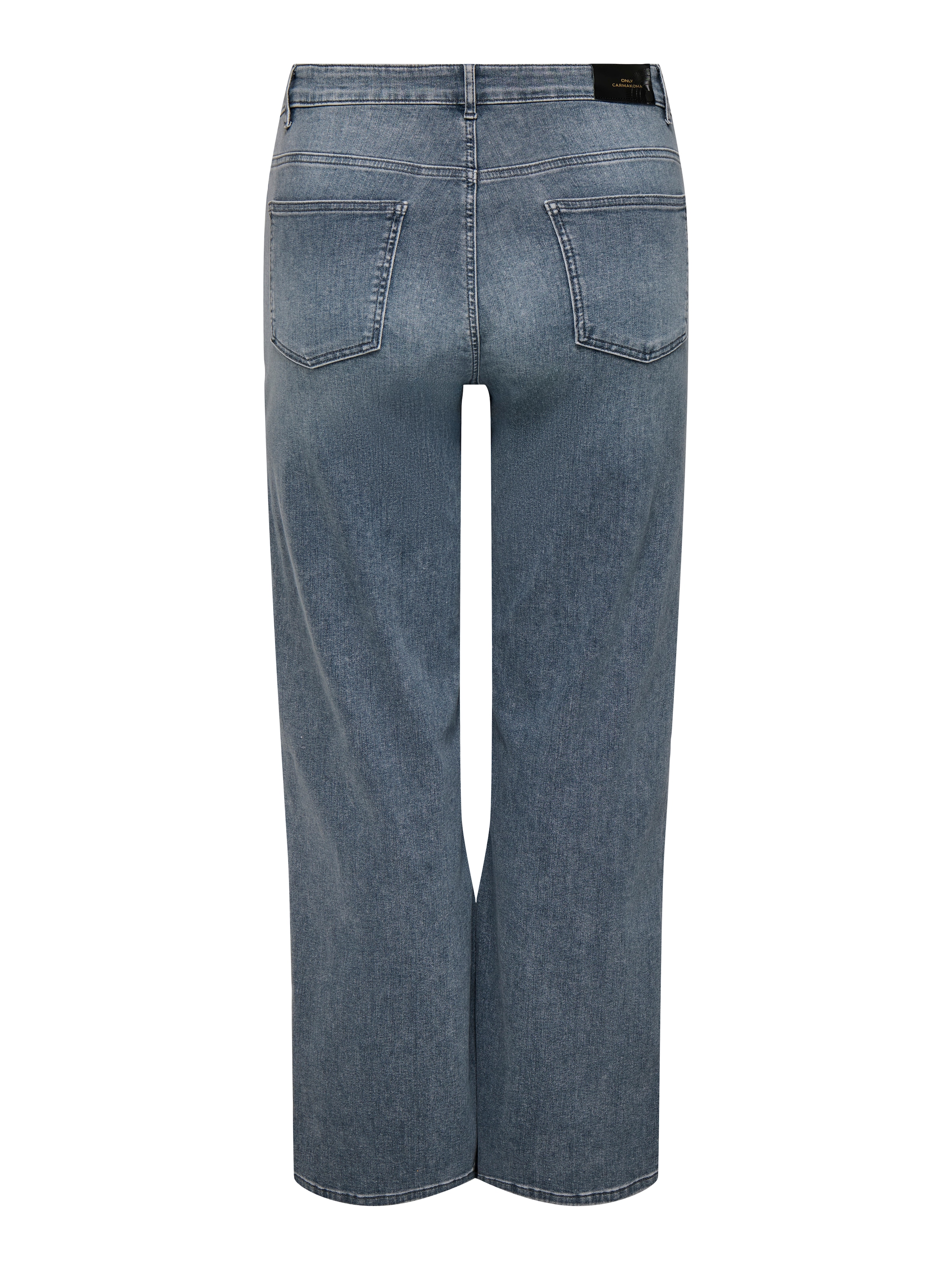 ONLY CARMAKOMA Jeans taille haute »CARWILLY WIDE HW REA2602 DNM NOOS« mélange coton, taille haute