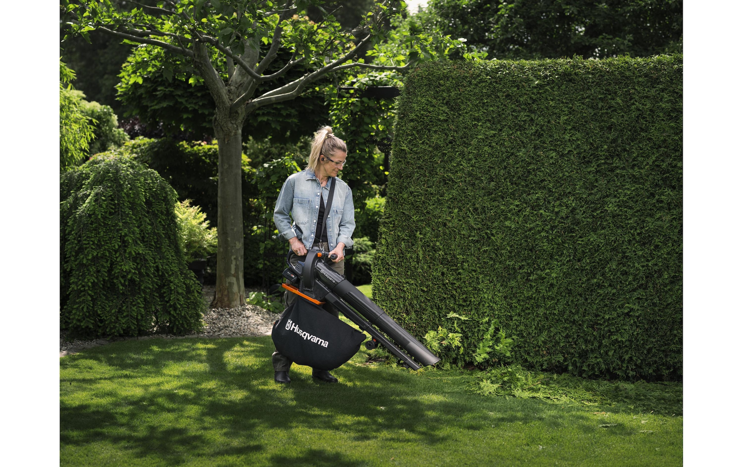 Husqvarna Akku-Laubbläser »Aspire BVX-P4A Akku und Ladegerät«