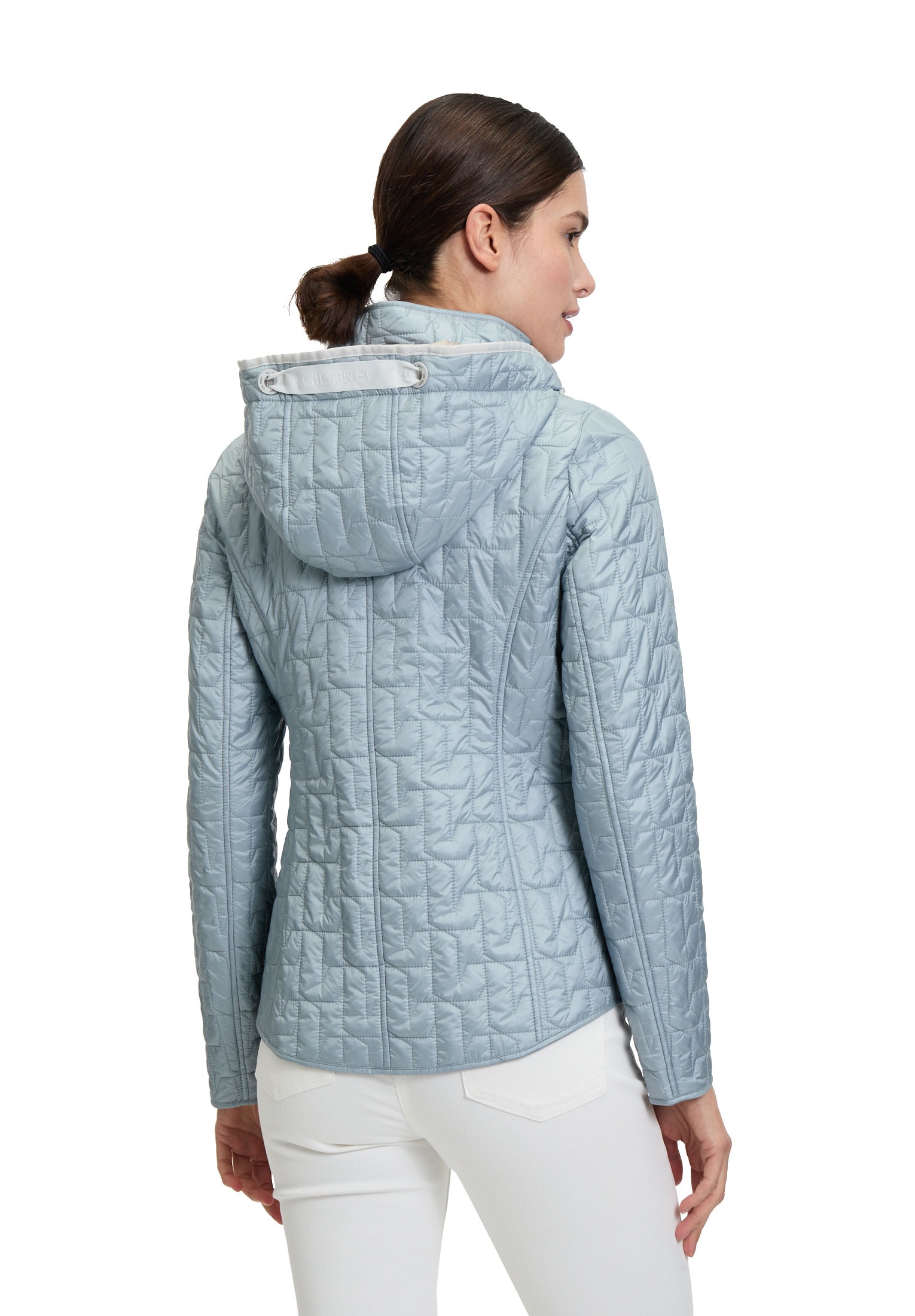 Gil Bret Steppjacke, mit Kapuze, mit Kapuze und Reissverrschluss
