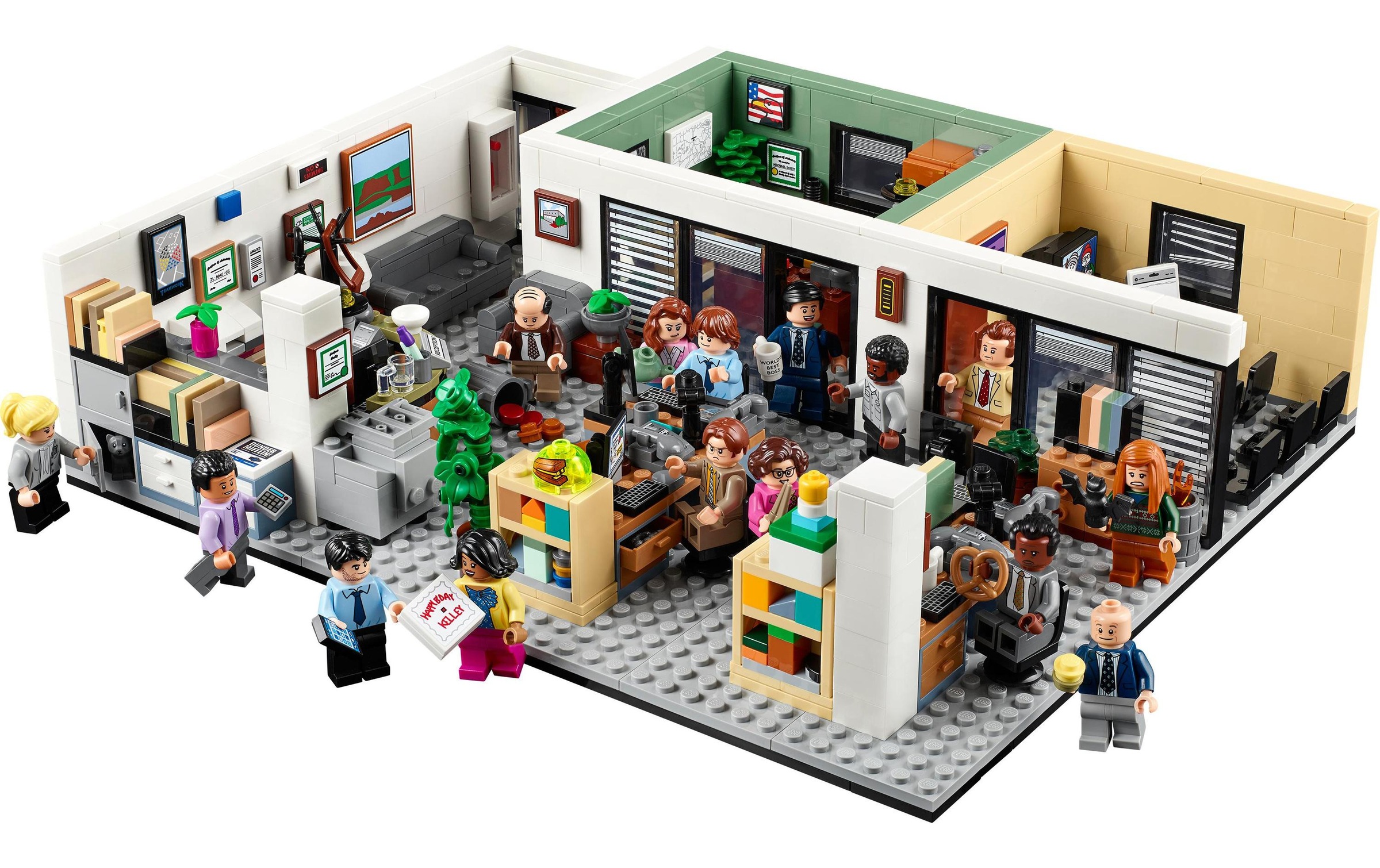 LEGO® Spielbausteine »The Office 21336«, (1164 St.)