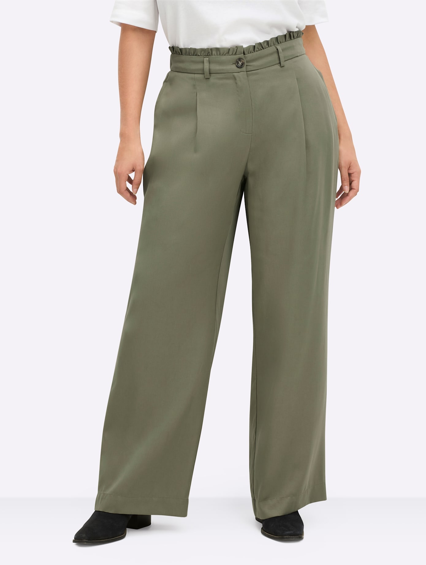 Image of Sheego Paperbag-Hose