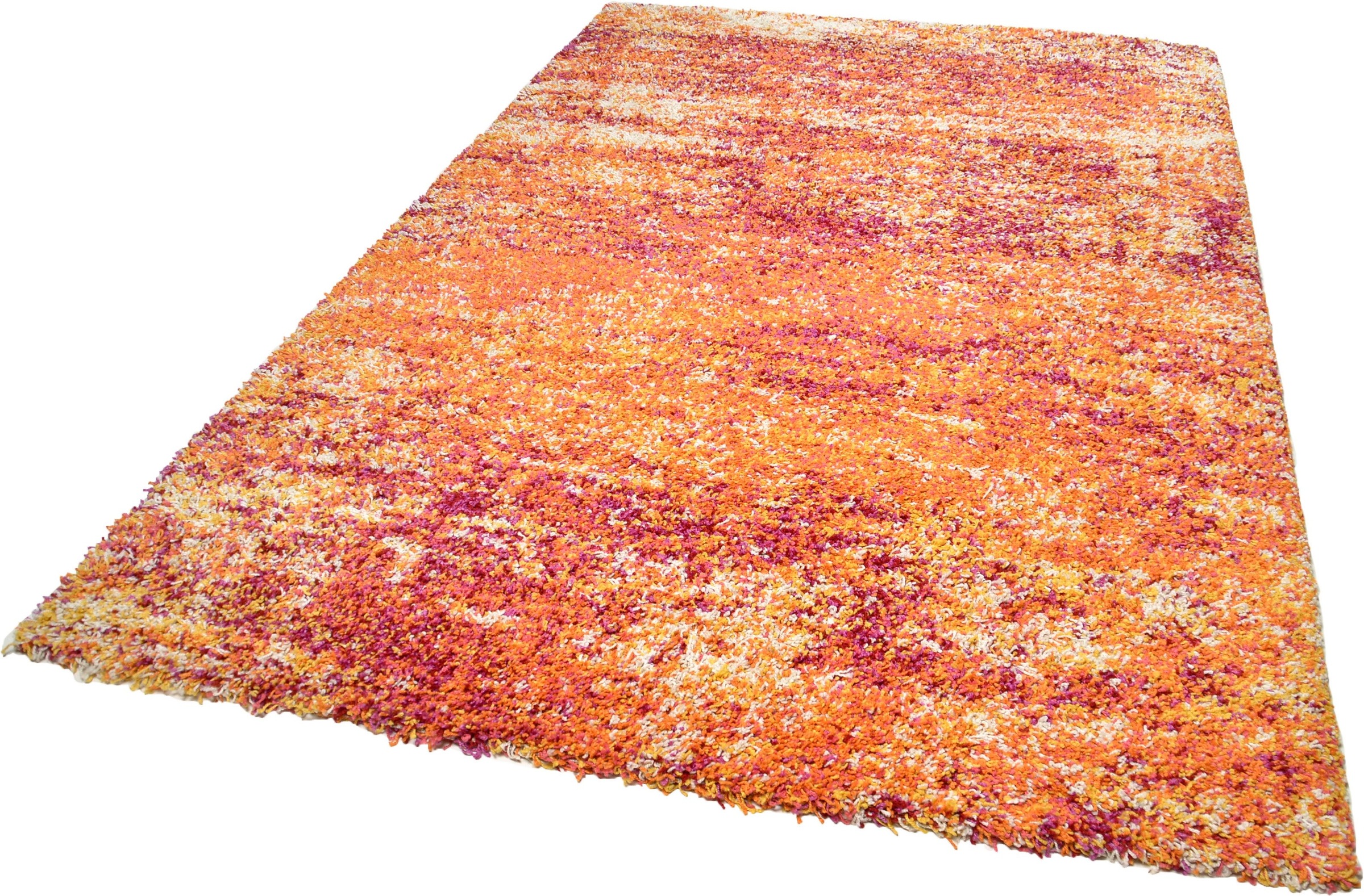 Image of THEKO Hochflor-Teppich »Color Shaggy 521«, rechteckig, 35 mm Höhe, handgewebt, ideal im Wohnzimmer & Schlafzimmer bei Ackermann Versand Schweiz