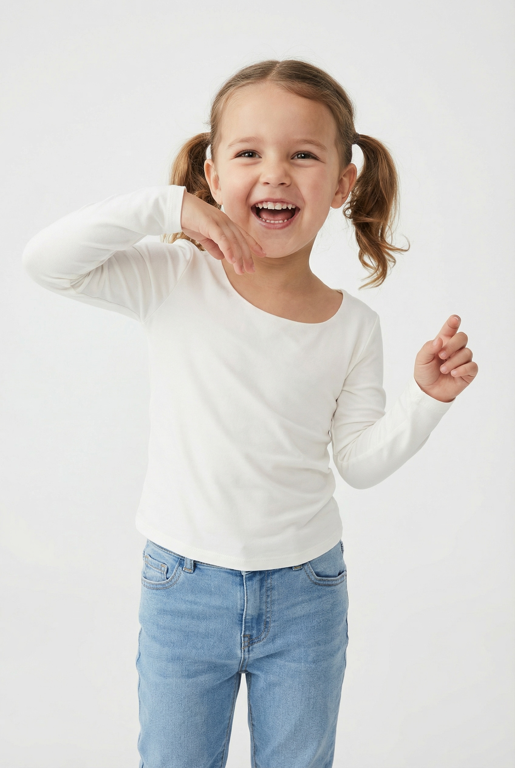 Image of KIDS ONLY Langarmshirt "KOGEA L/S 2-WAYS FIT TOP CS JRS NOOS"