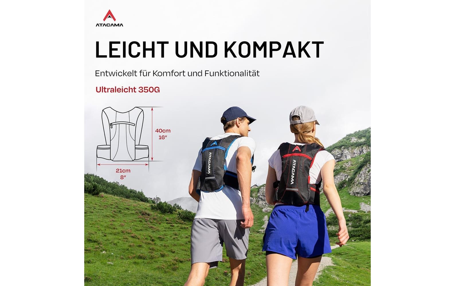   Fahrradrucksack »Atacama  mit Trinkblase«