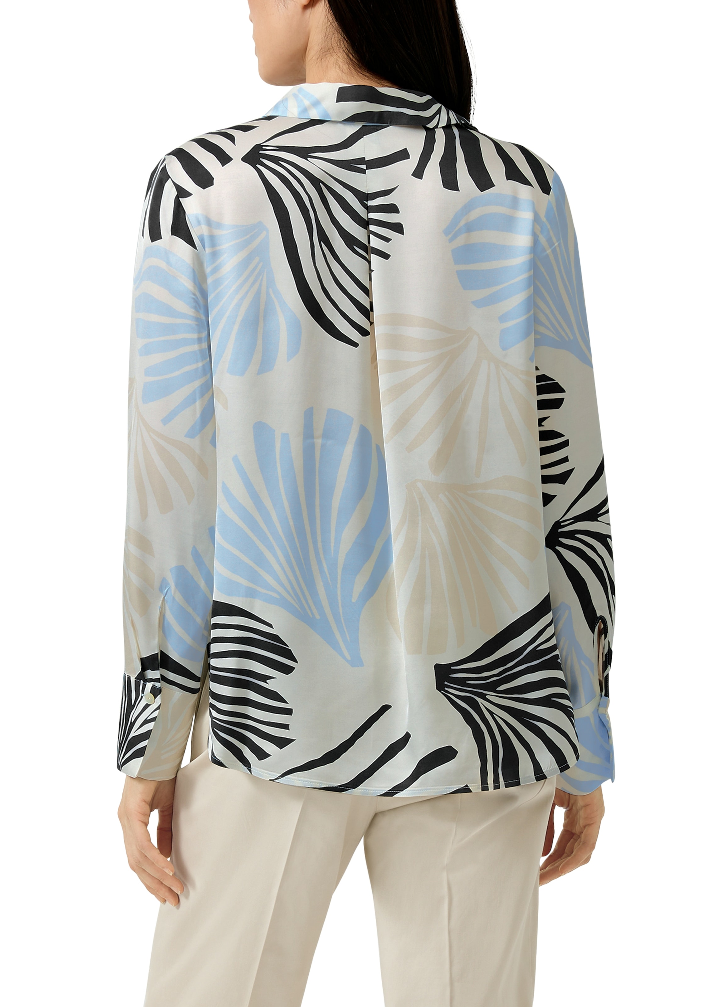 s.Oliver BLACK LABEL Blouse chemise mit All-Over Print