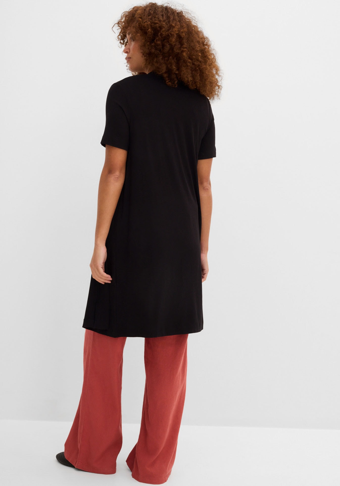 bonprix Shirtjacke »Shirtjacke aus softer Viskose« lockere Passform, Kurzarm-Design, für vielseitige Anlässe