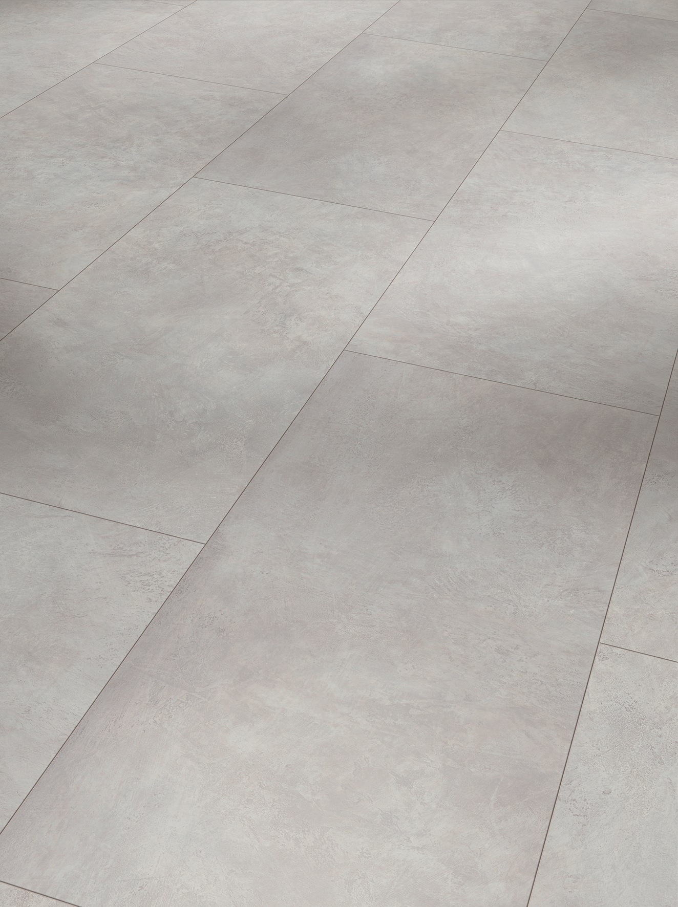 Image of PARADOR Laminat »Trendtime 5 Grossfliese Beton Hellgrau«, (Set), Steinstruktur, Verlegefläche: 1,71 m², matt, für Fussbodenheizung geeignet bei Ackermann Versand Schweiz