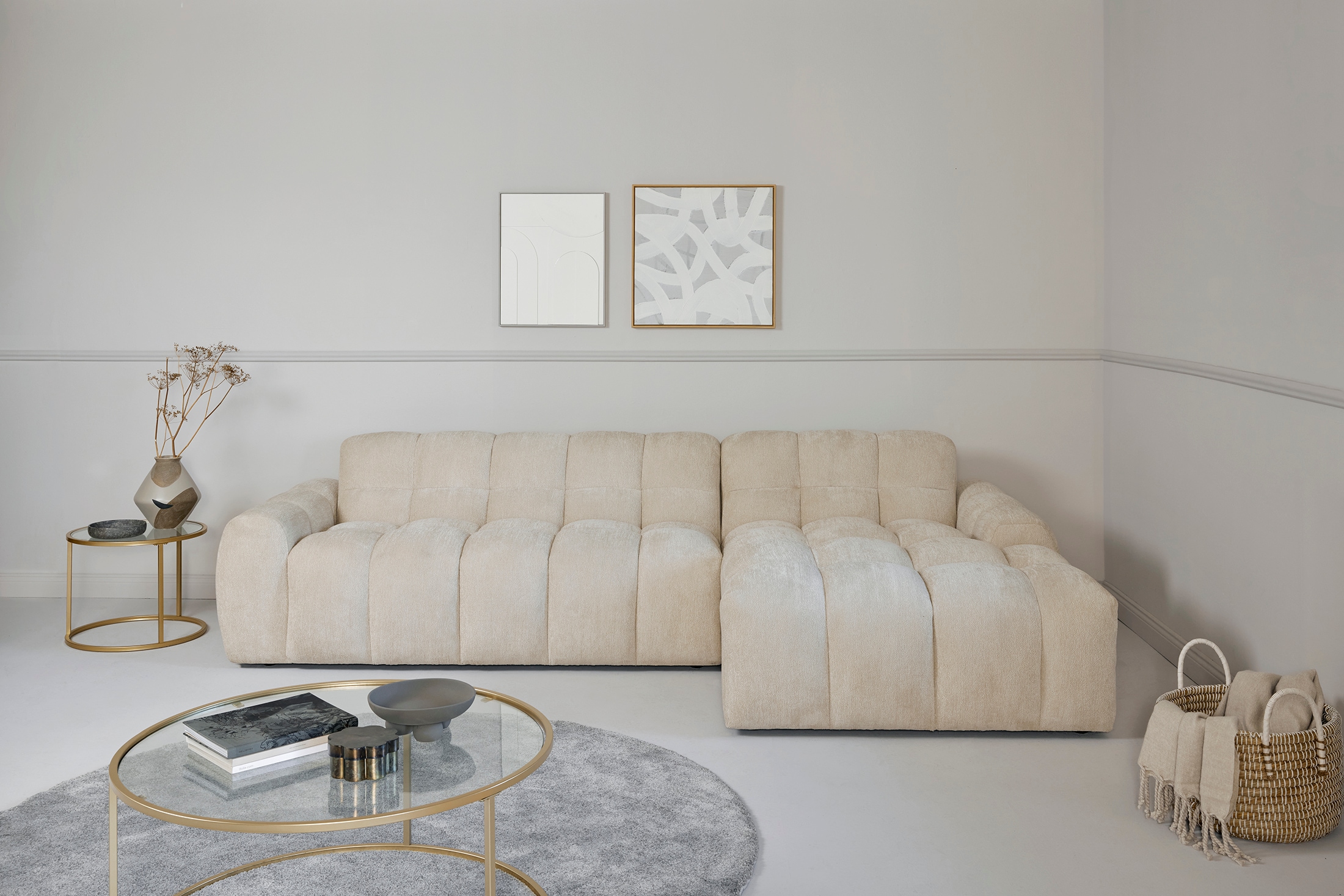 Image of Jahnke Ecksofa "RELAX BUBBLE CORNER" Platz für bis zu 5 Personen,Taschenfederkernpolsterung,L-Form,B:305 cm
