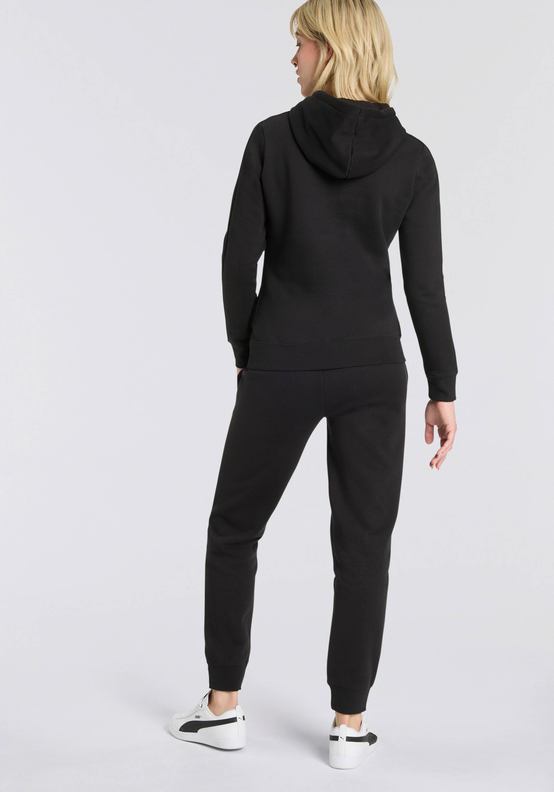 PUMA Trainingsanzug »HOODED SWEAT SUIT FL CL«, (2 tlg.)