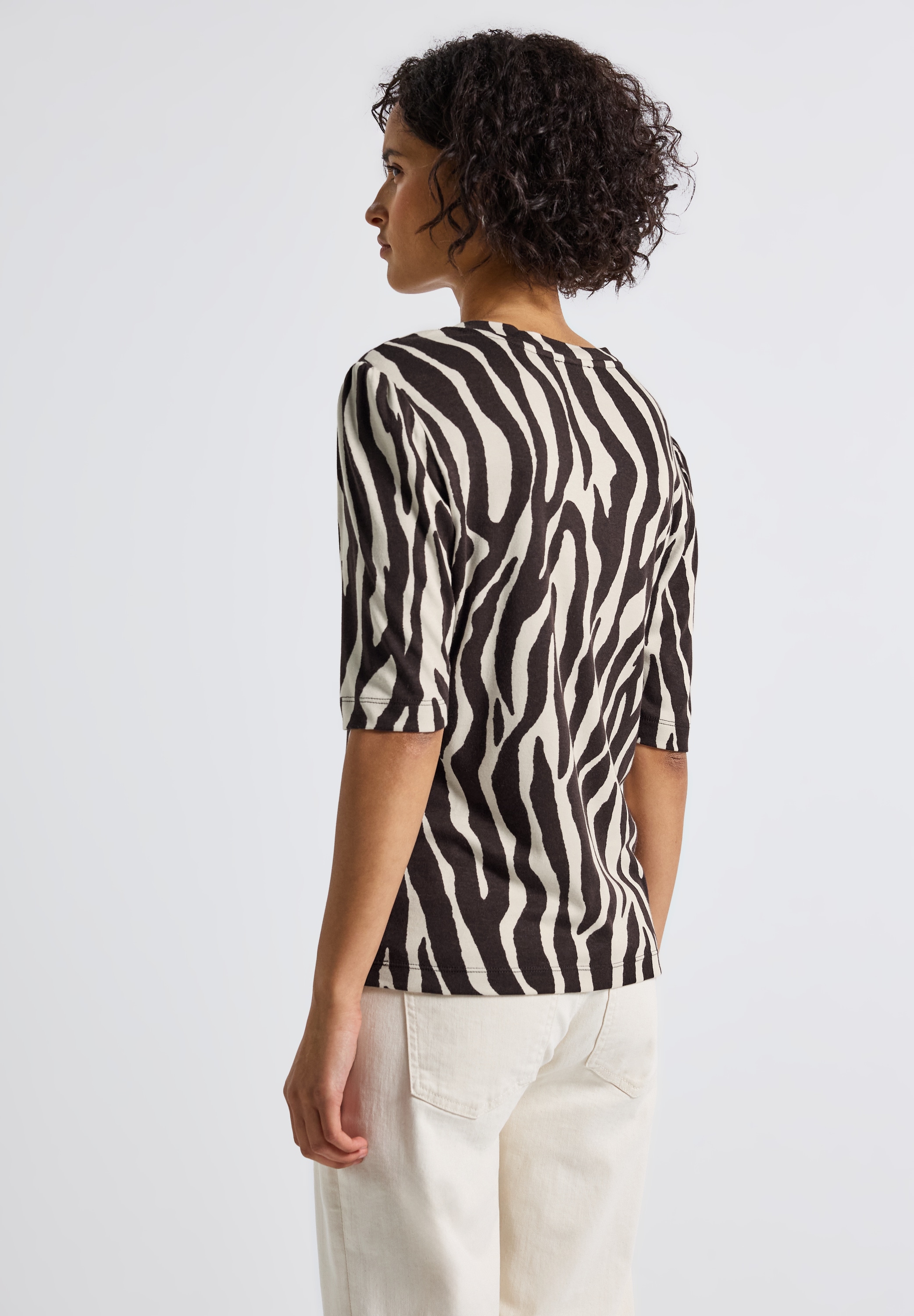 STREET ONE Print-Shirt, mit Animal-Print