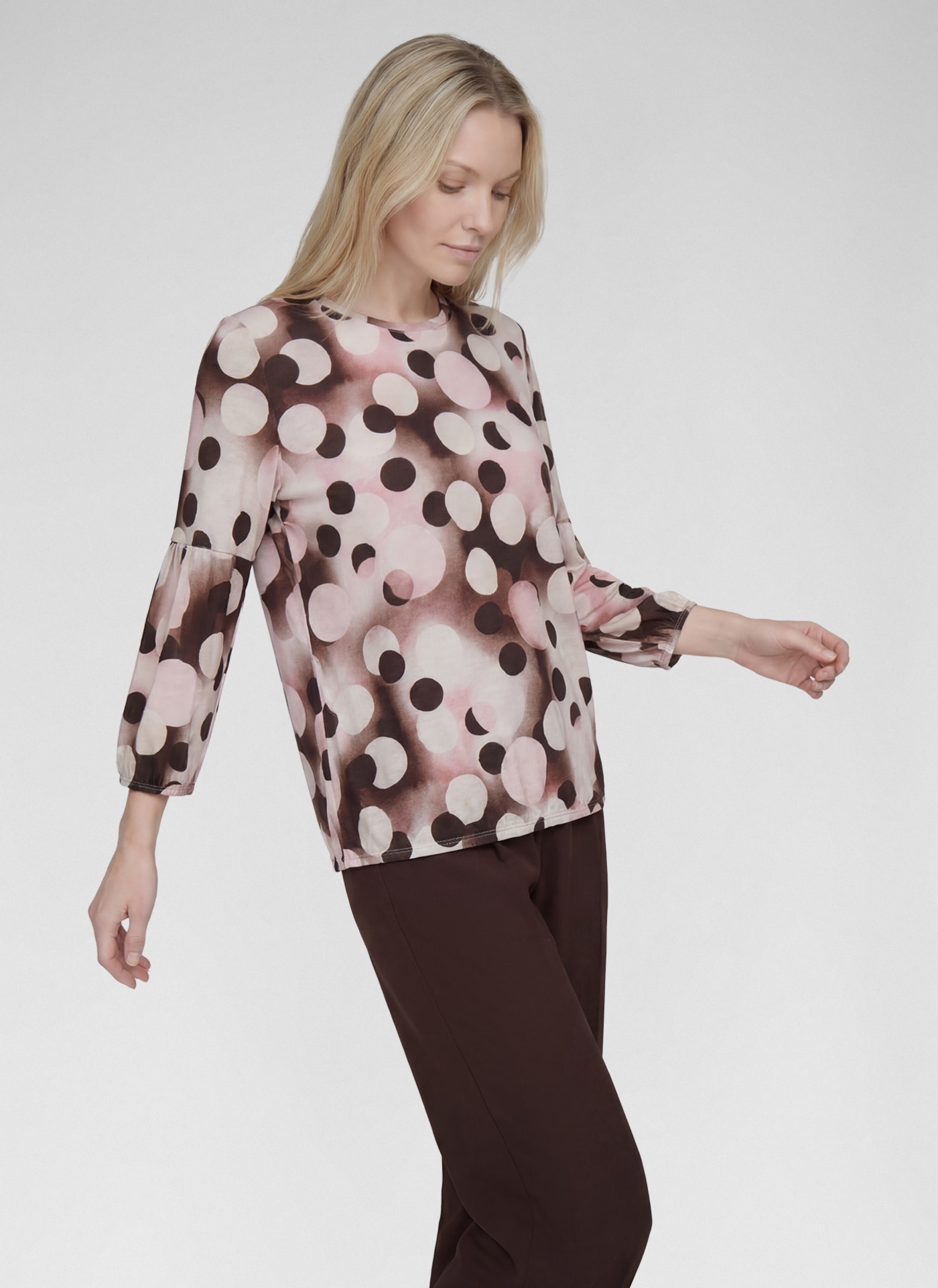 Rabe 3/4-Arm-Shirt mit All-Over Print