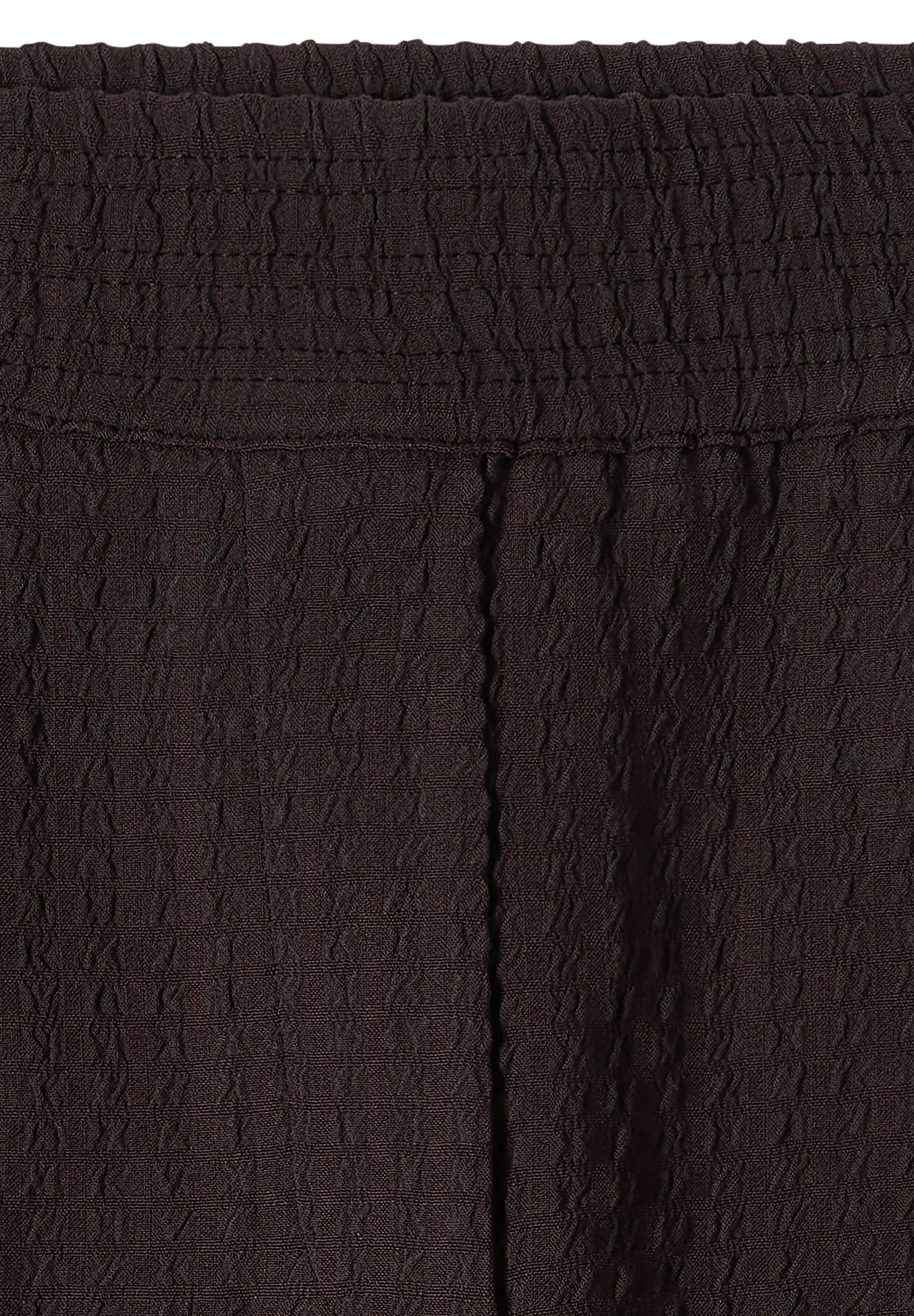 Cecil Pantalon 7/8 »Style Neele«  Qualité seersucker, ceinture élastique, jambe large