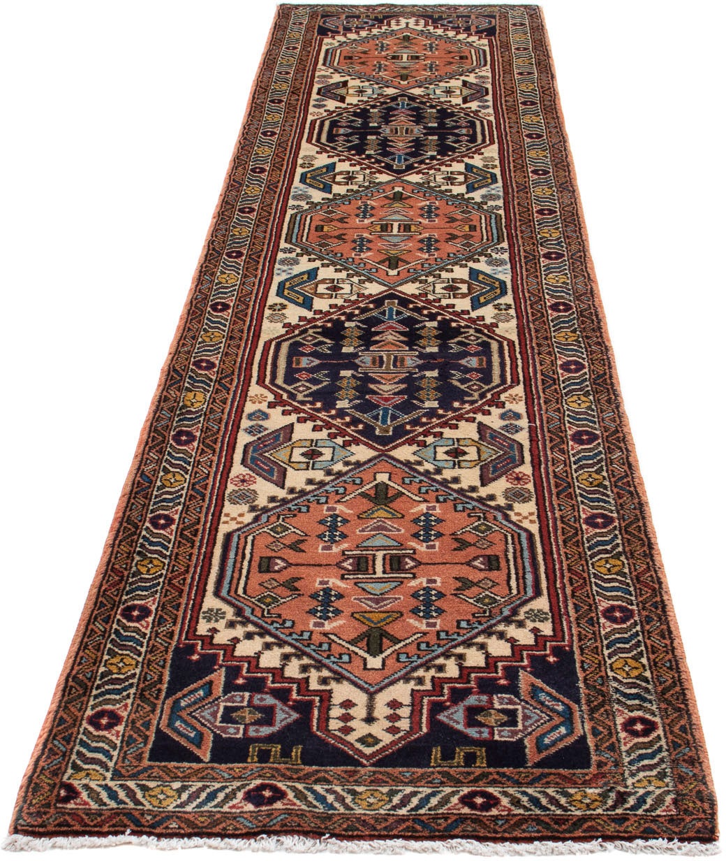 Image of morgenland Seidenteppich »Bidjar Medaillon 203 x 100 cm«, rechteckig, 1,5 mm Höhe, Unikat mit Zertifikat bei Ackermann Versand Schweiz