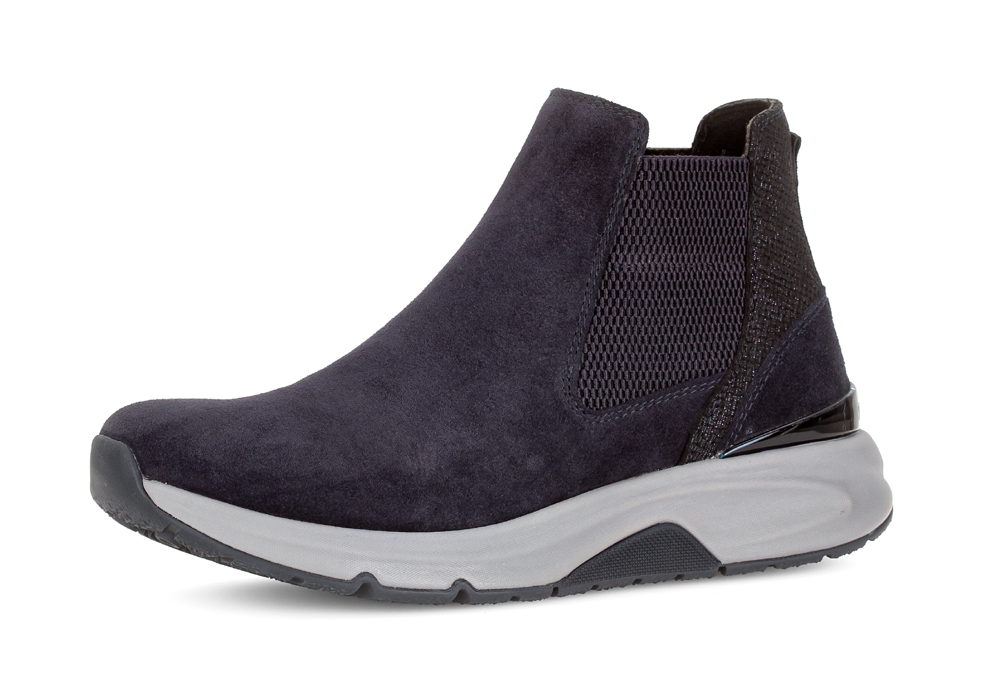 rollingsoft Chelseaboots  Plateau, High Top-Sneaker, Schnürschuh mit Grip-Profil