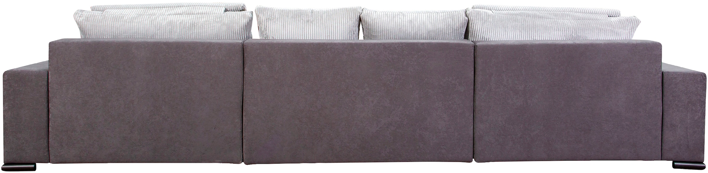 COLLECTION AB Wohnlandschaft »XXXL-Josy Relax U-Form Breite 352 cm, mit 2 gleich grossen Recamieren«, inkl. Bettfunktion, Bettkasten, mit 4 Rückenkissen in zwei Grössen