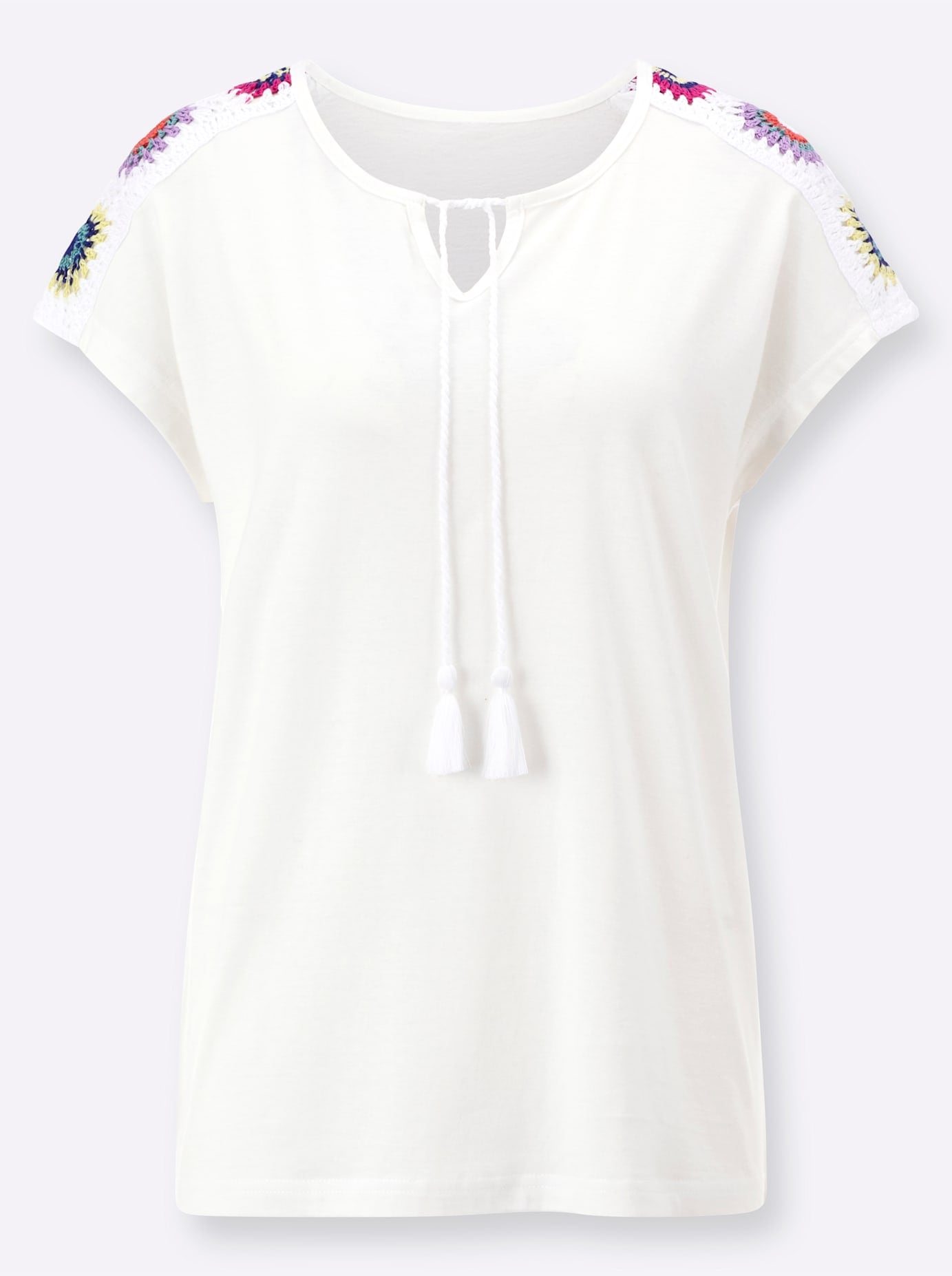 Classic Basics Shirt à col rond »Kurzarm-Shirt« 1 cuis