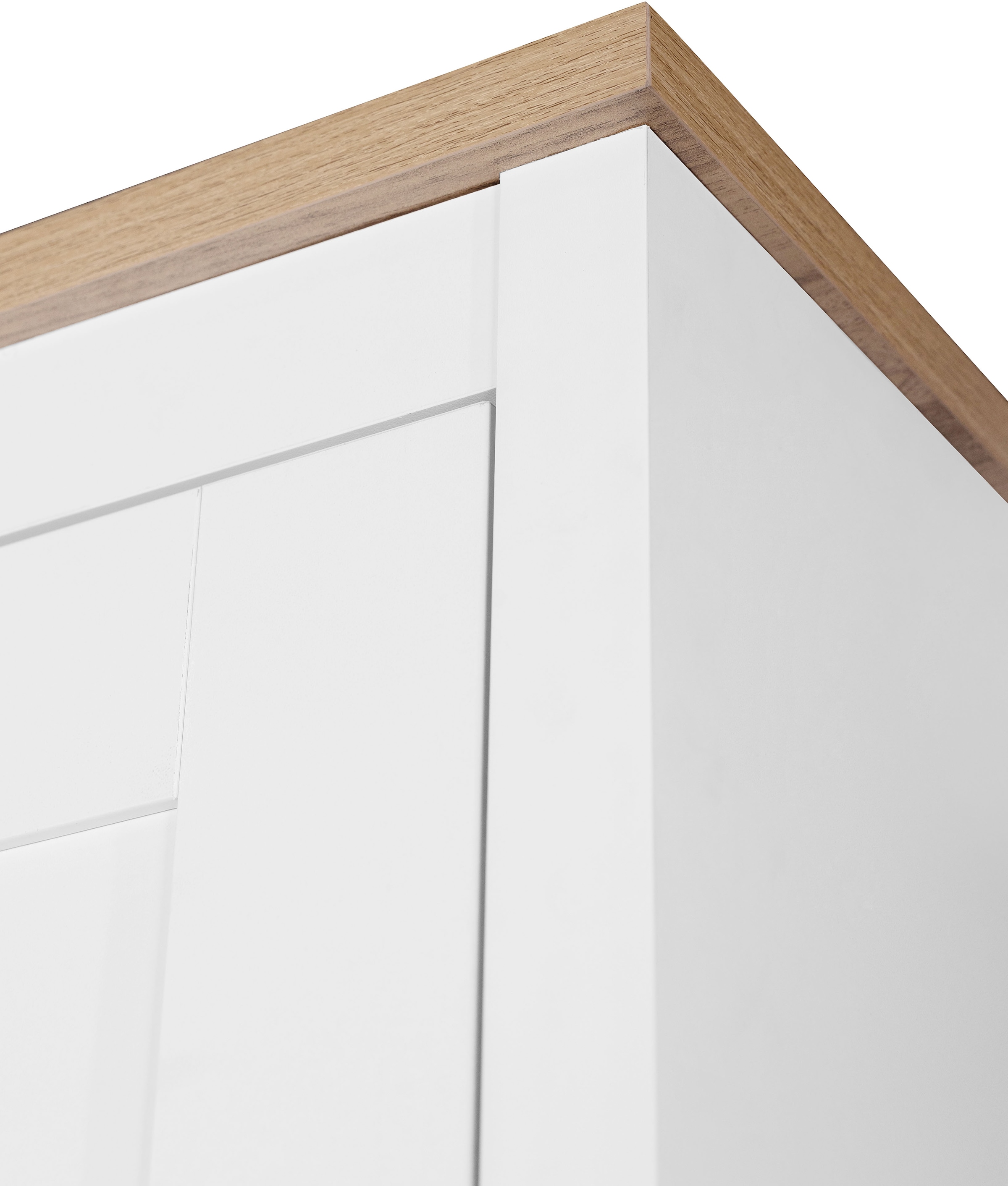 GOODproduct Kleiderschrank »Büsum Schlafzimmer Schrank mit 6 Türen« stabile robuste Bauweise mit optimaler Aufteilung  - Breite 3m,  Schlafzimmerschrank Landhaus Design Garderobe Schrank Bestseller
