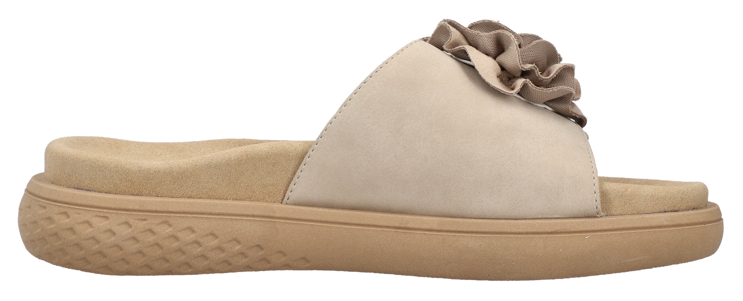 Rieker Pantolette  Sommerschuh, Hausschuh, Strandschuh mit bequemem Fussbett