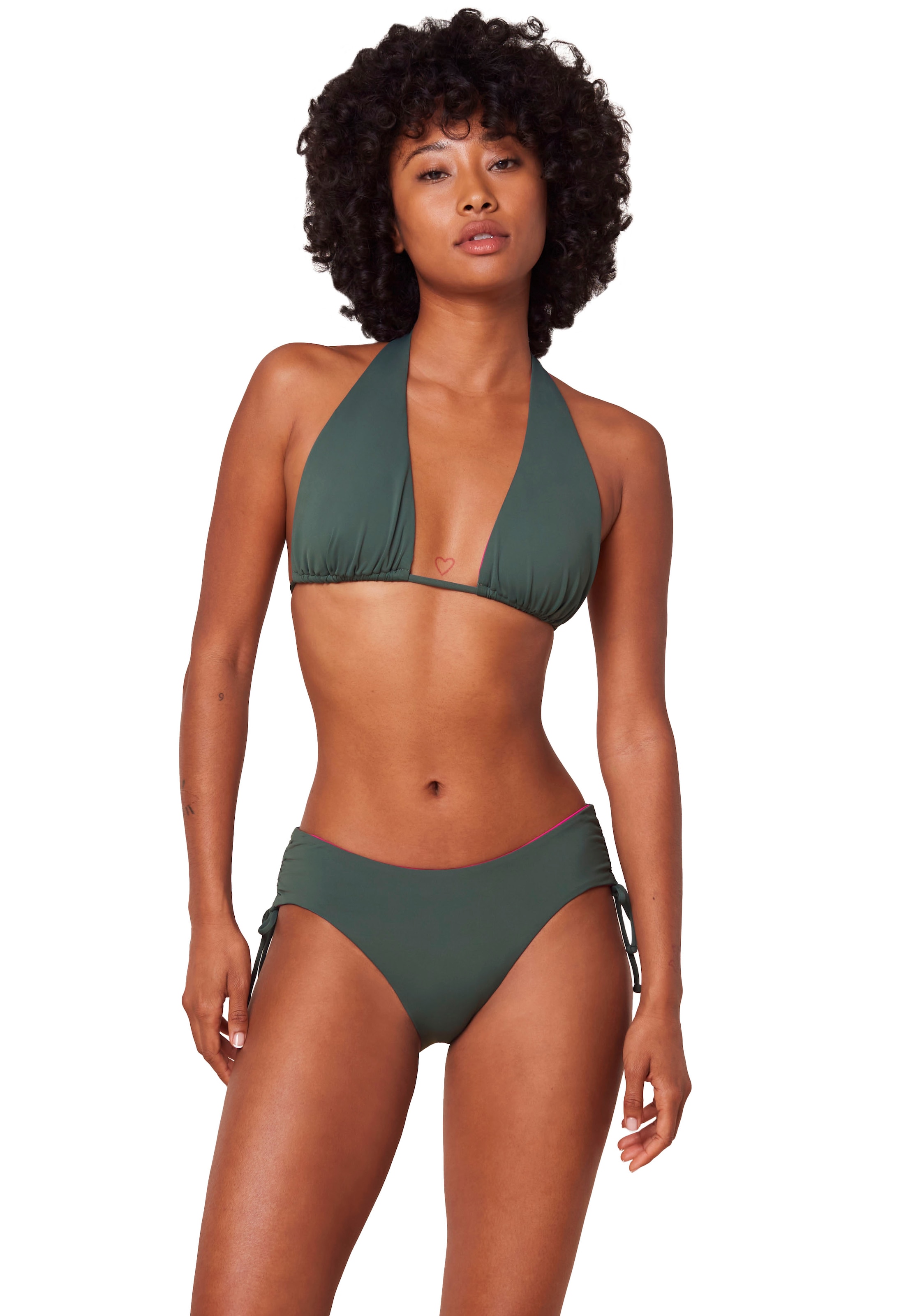Bikini-Hose »Free Smart Midi sd«, ein Style zwei Farben, 2-in-1 Bikinislip beidseitig...