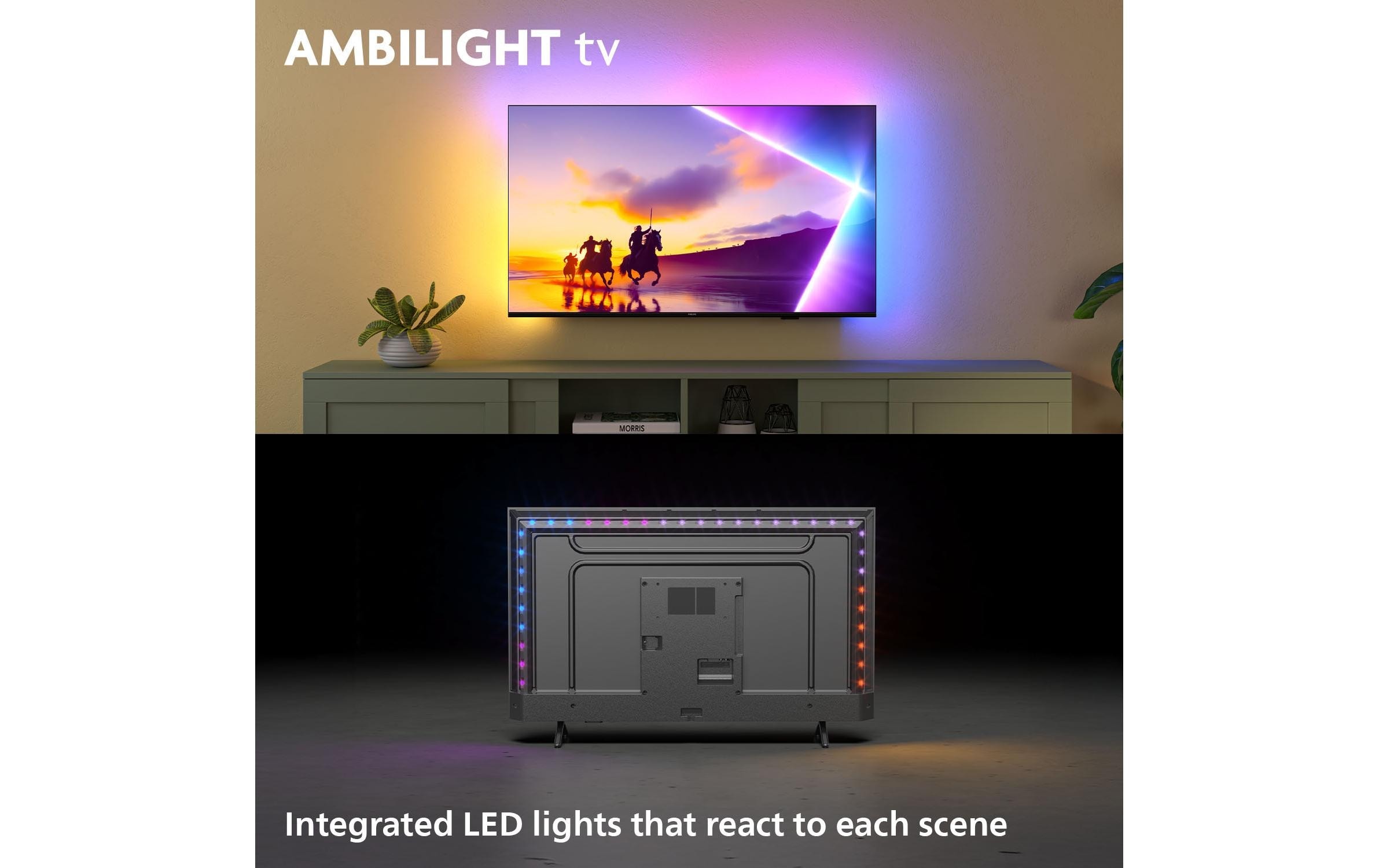 Philips QLED-Fernseher »85PUS8500/12 85«, 4K Ultra HD
