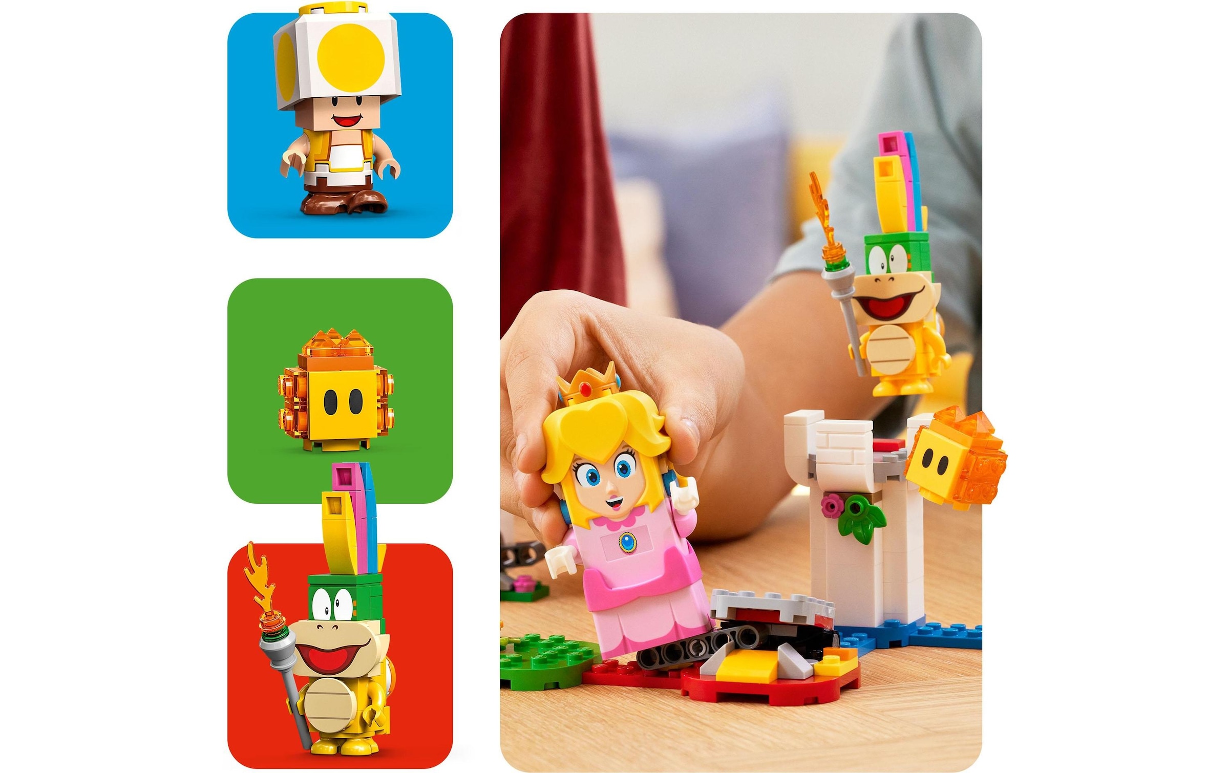 LEGO® Konstruktionsspielsteine »LEGO Super Mario Abenteuer mit Pea«, (354 St.)