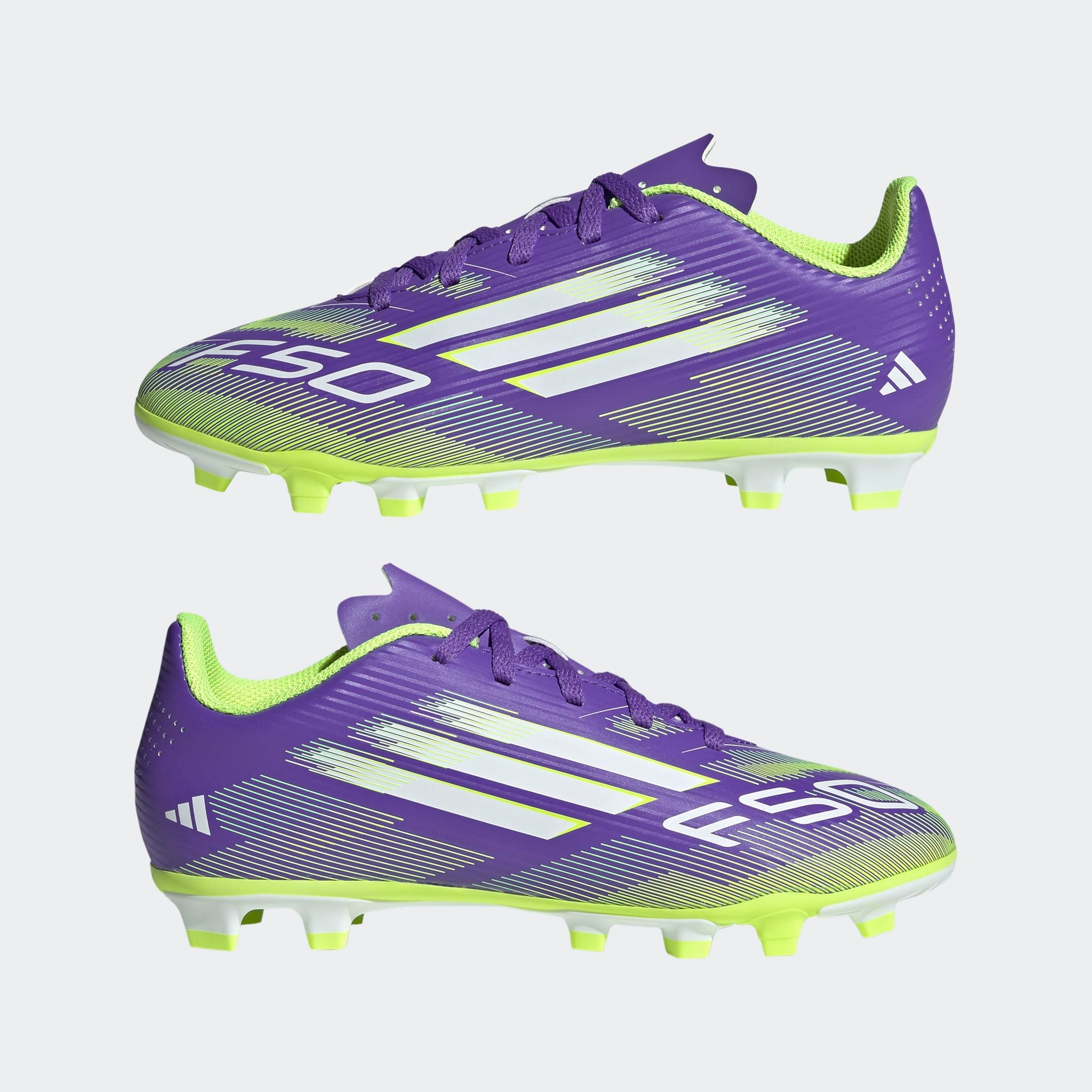 adidas Performance Fussballschuh »F50 CLUB FG/MG KIDS«, geeignet für Rasen- und Kunstrasenplätze
