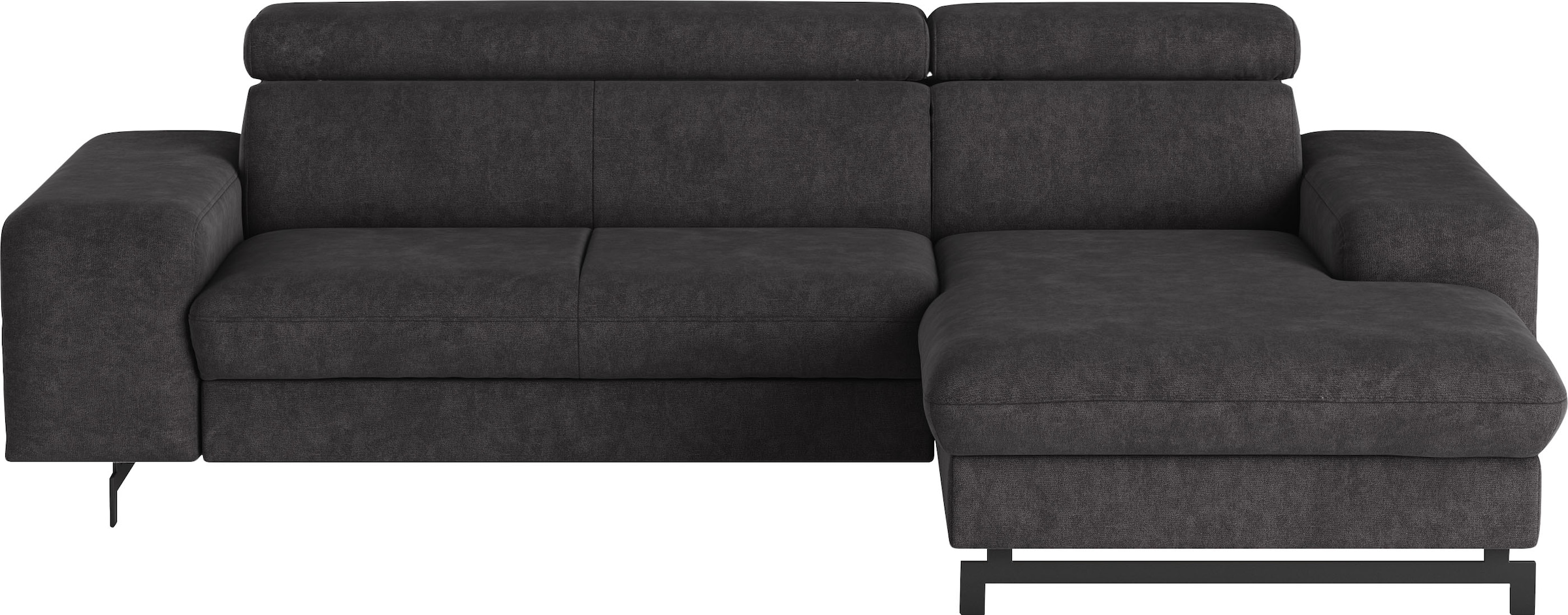 COTTA Ecksofa »Emma L-Form«, mit Kopfteilverstellung, wahlweise mit Bettfunktion & Bettkasten