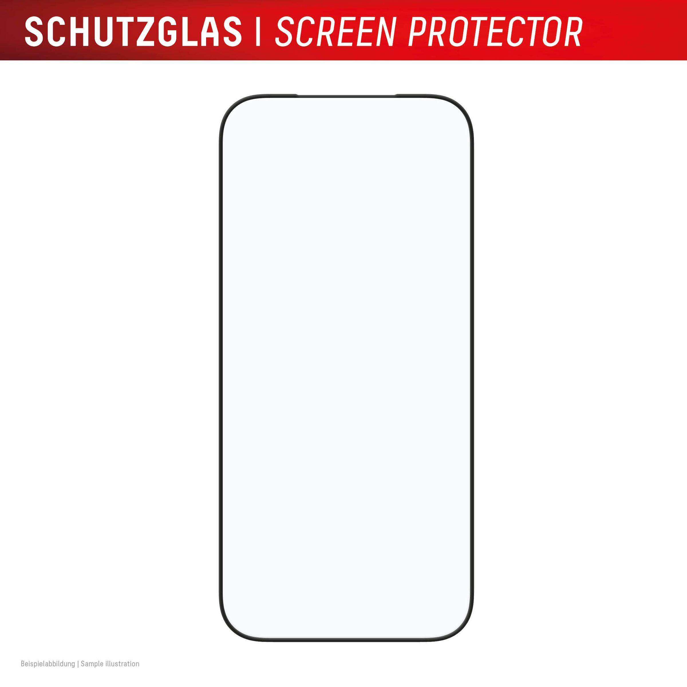 Displex Verre de protection d'écran »Premium Glass Screen Protector Full Cover« für Apple iPhone 17;Apple iPhone 17 Pro Displayschutzfolie, Schutzfolie, Bildschirmschutz, kratz- & stossfest