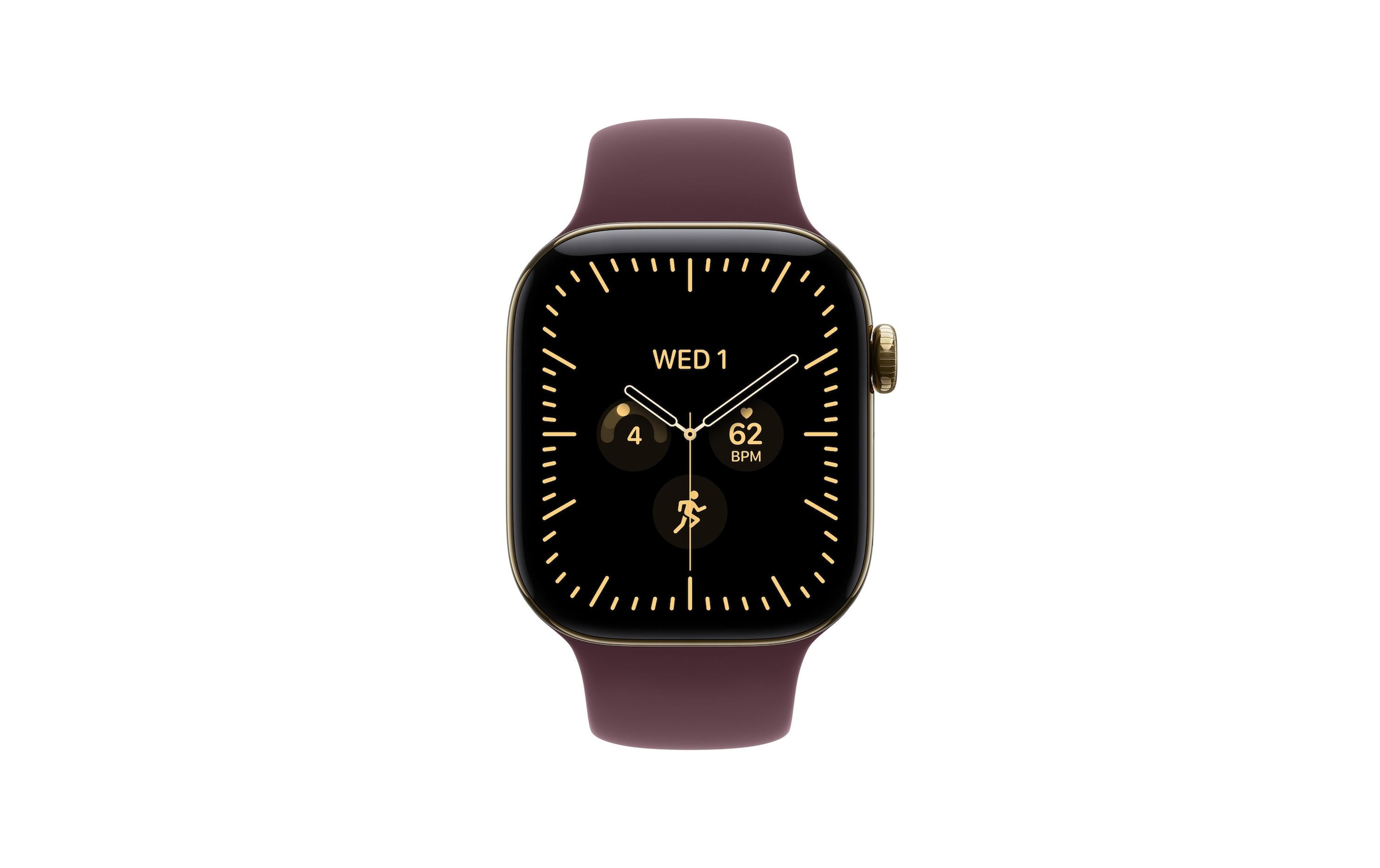 Apple Smartwatch »Apple Watch S12 CEL Titanium, Sportband «(42/ 1,65 ″)