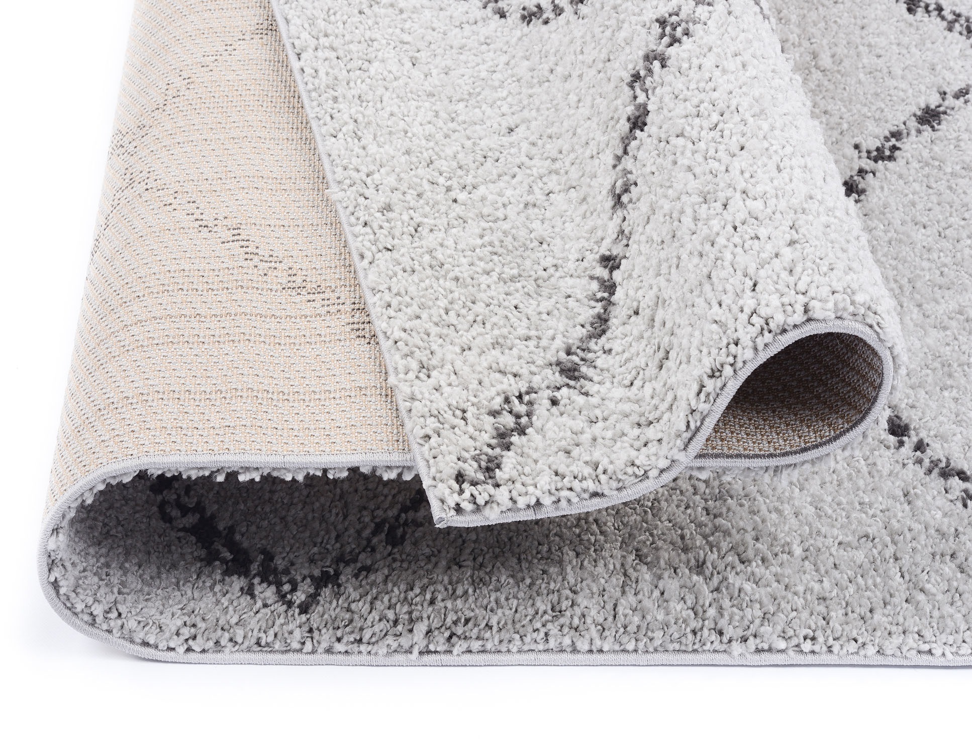 OCI DIE TEPPICHMARKE Tapis à poils longs »Stockholm« Rectangulaire 30 mm Höhe Wohnzimmer