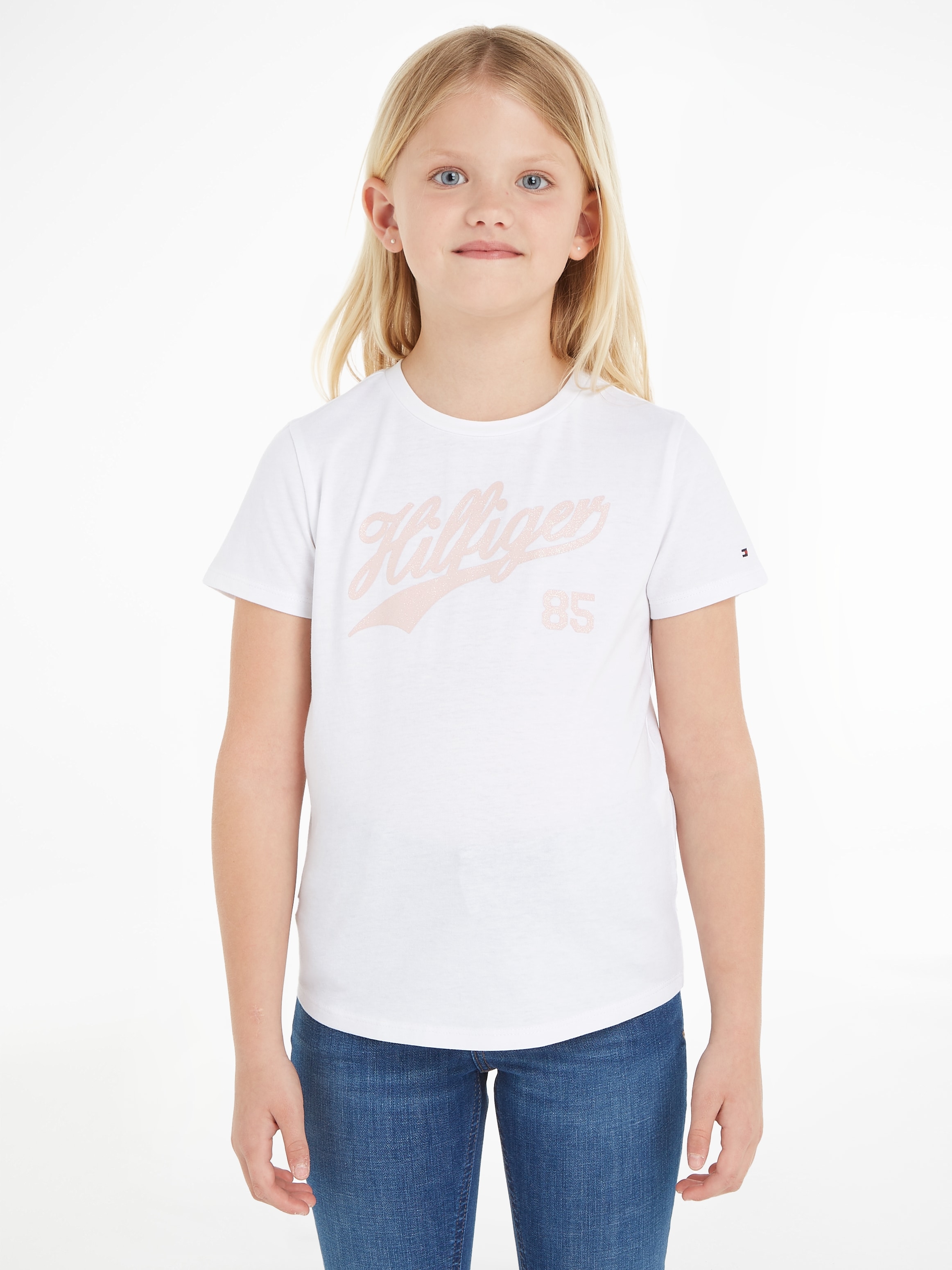 Tommy Hilfiger T-Shirt »HILFIGER SCRIPT TEE S/S«