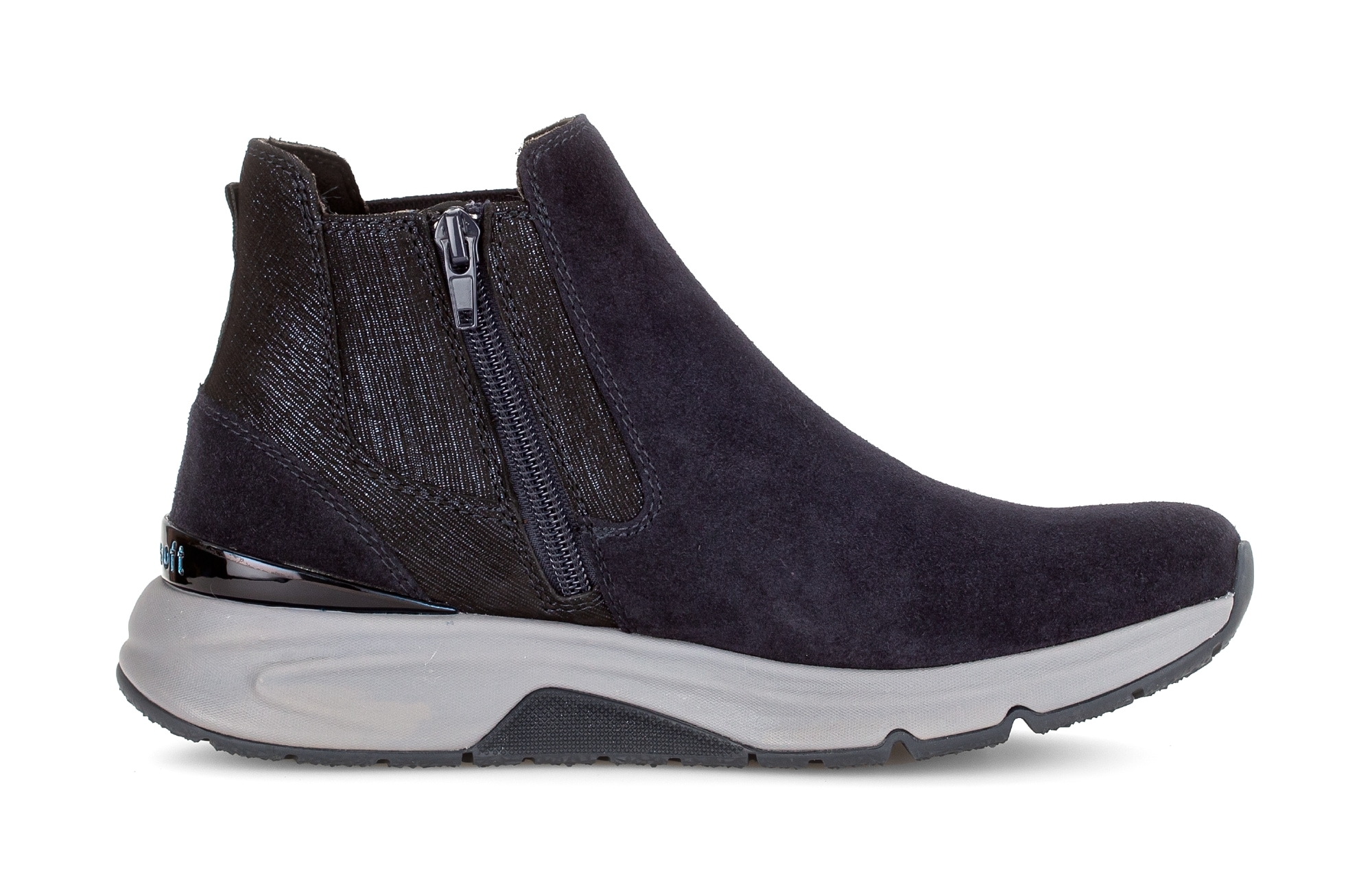 rollingsoft Chelseaboots  Plateau, High Top-Sneaker, Schnürschuh mit Grip-Profil